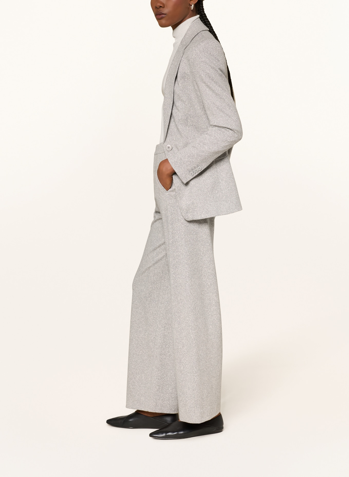 DRYKORN Hose FAE: HELLGRAU / WEISS