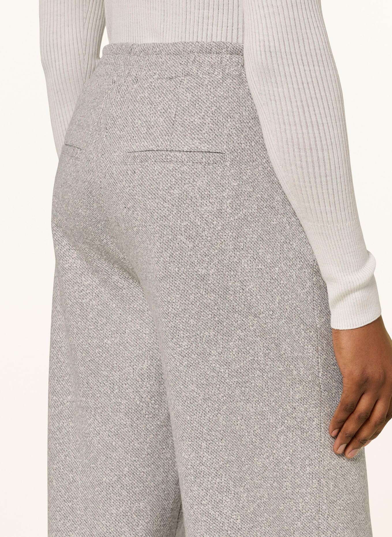 DRYKORN Hose FAE: HELLGRAU / WEISS