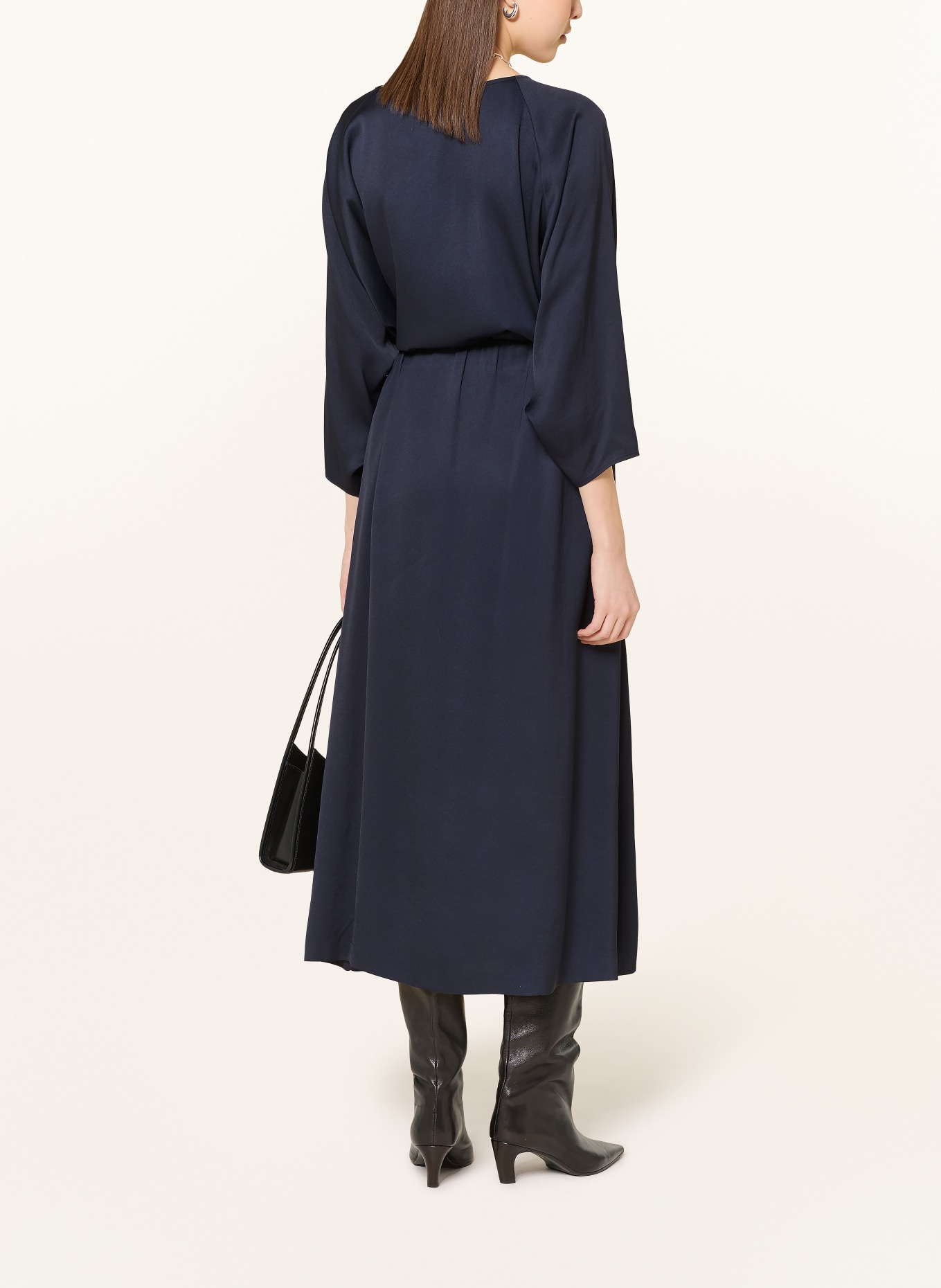 DRYKORN Satinrock IDONEA: DUNKELBLAU