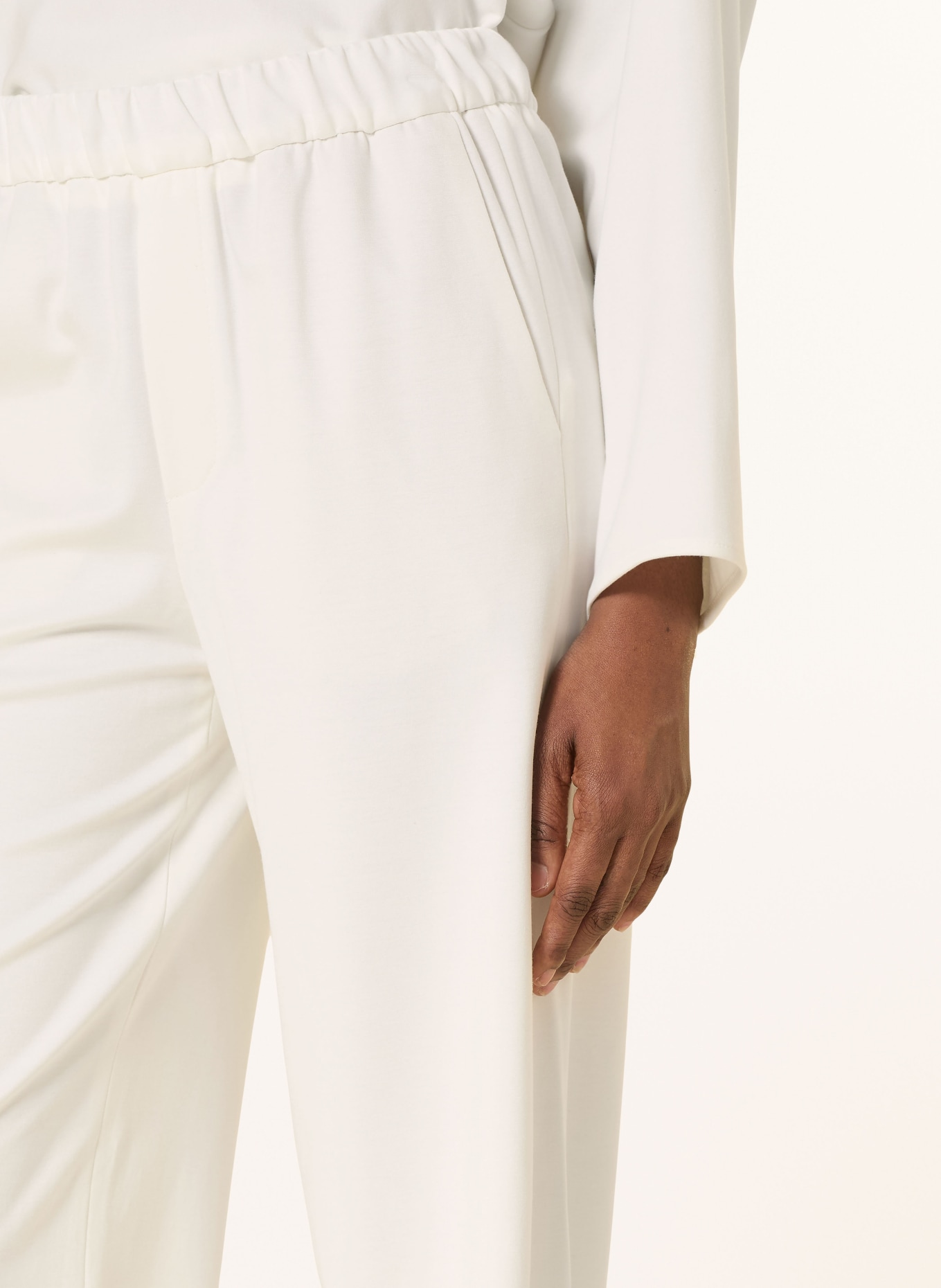 DRYKORN Jersey pants CONSIDER: ECRU