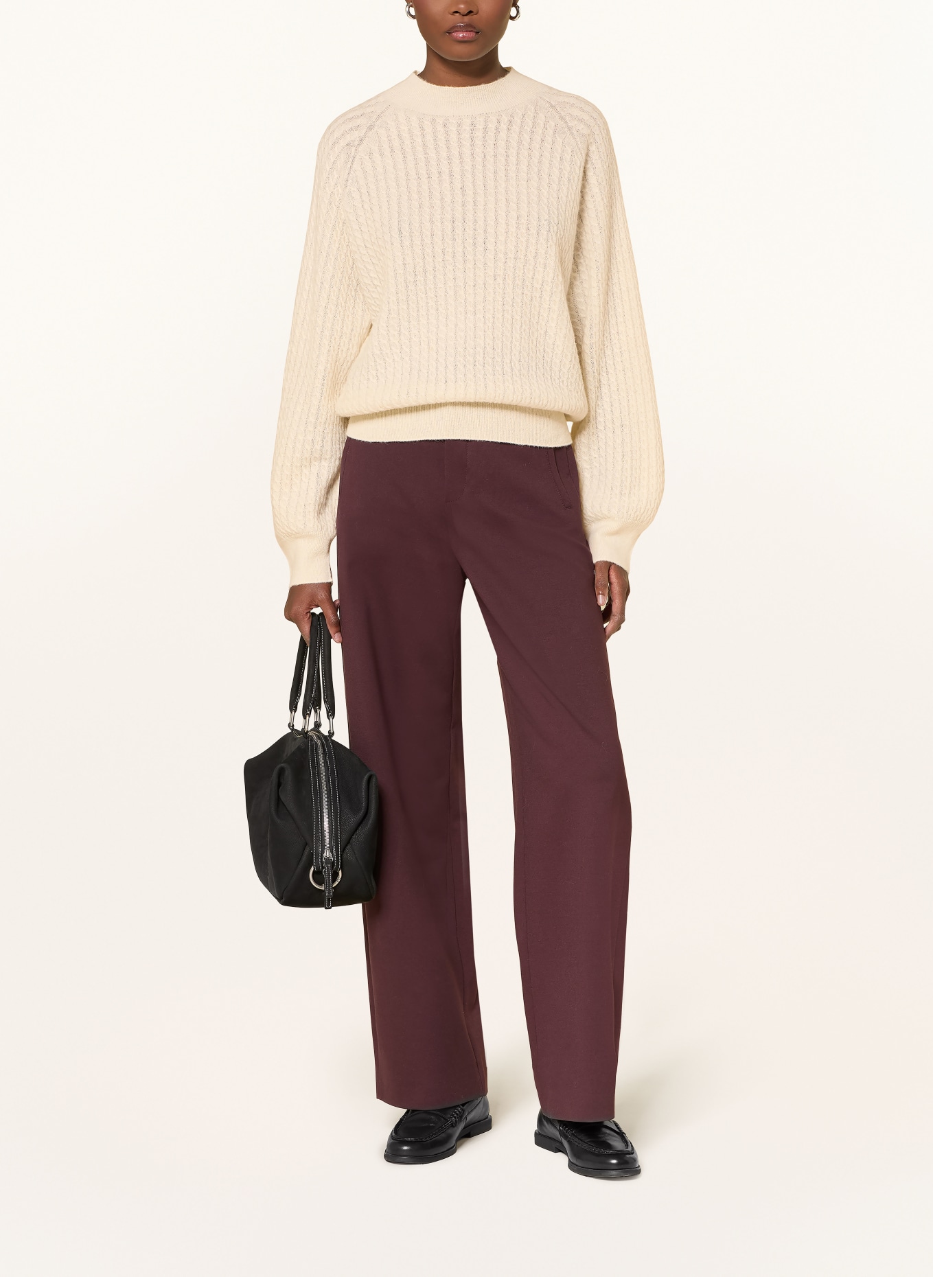 DRYKORN Pullover LARELYA mit Alpaka: CREME