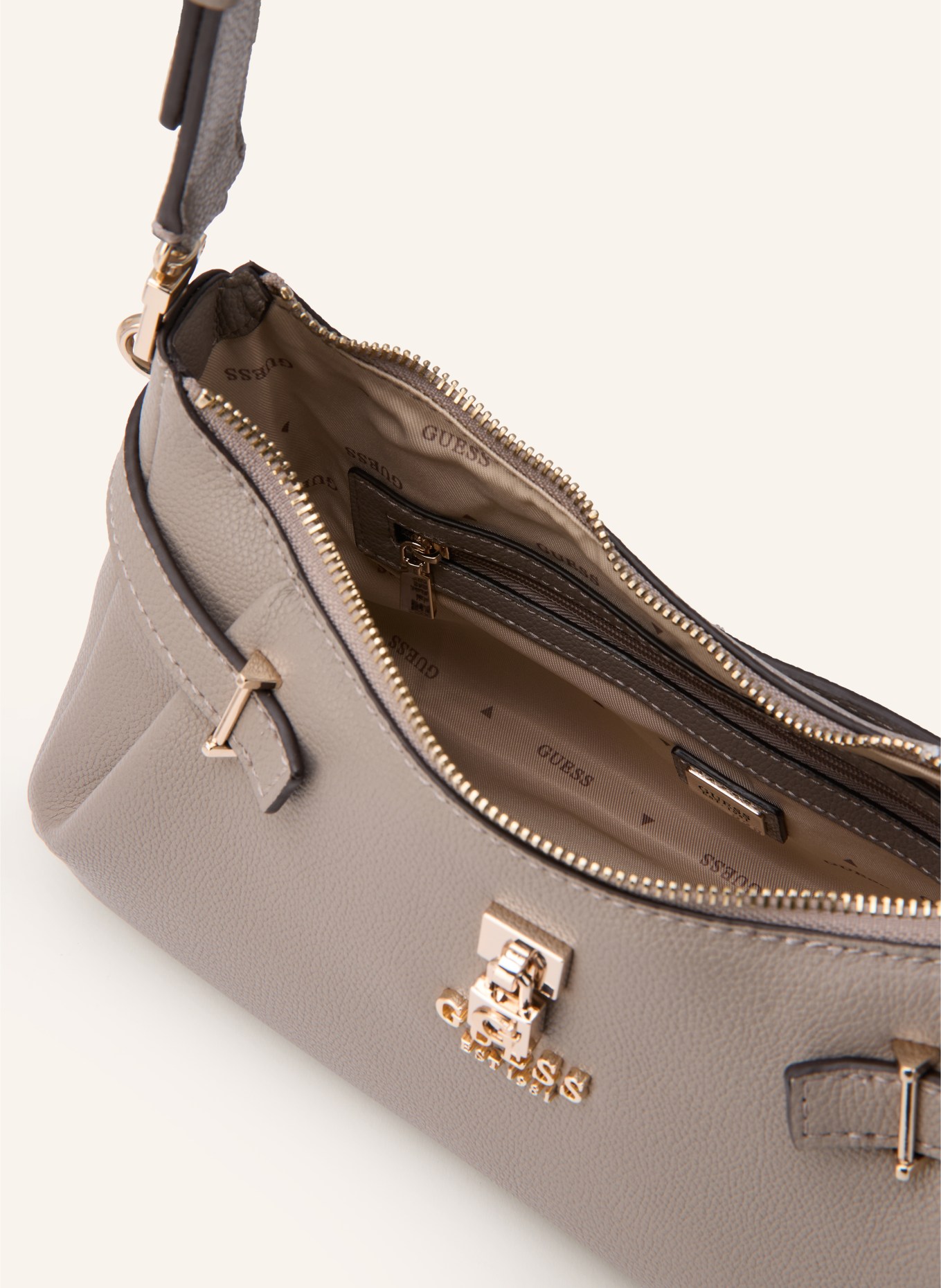 GUESS YESBA handbag: TAUPE