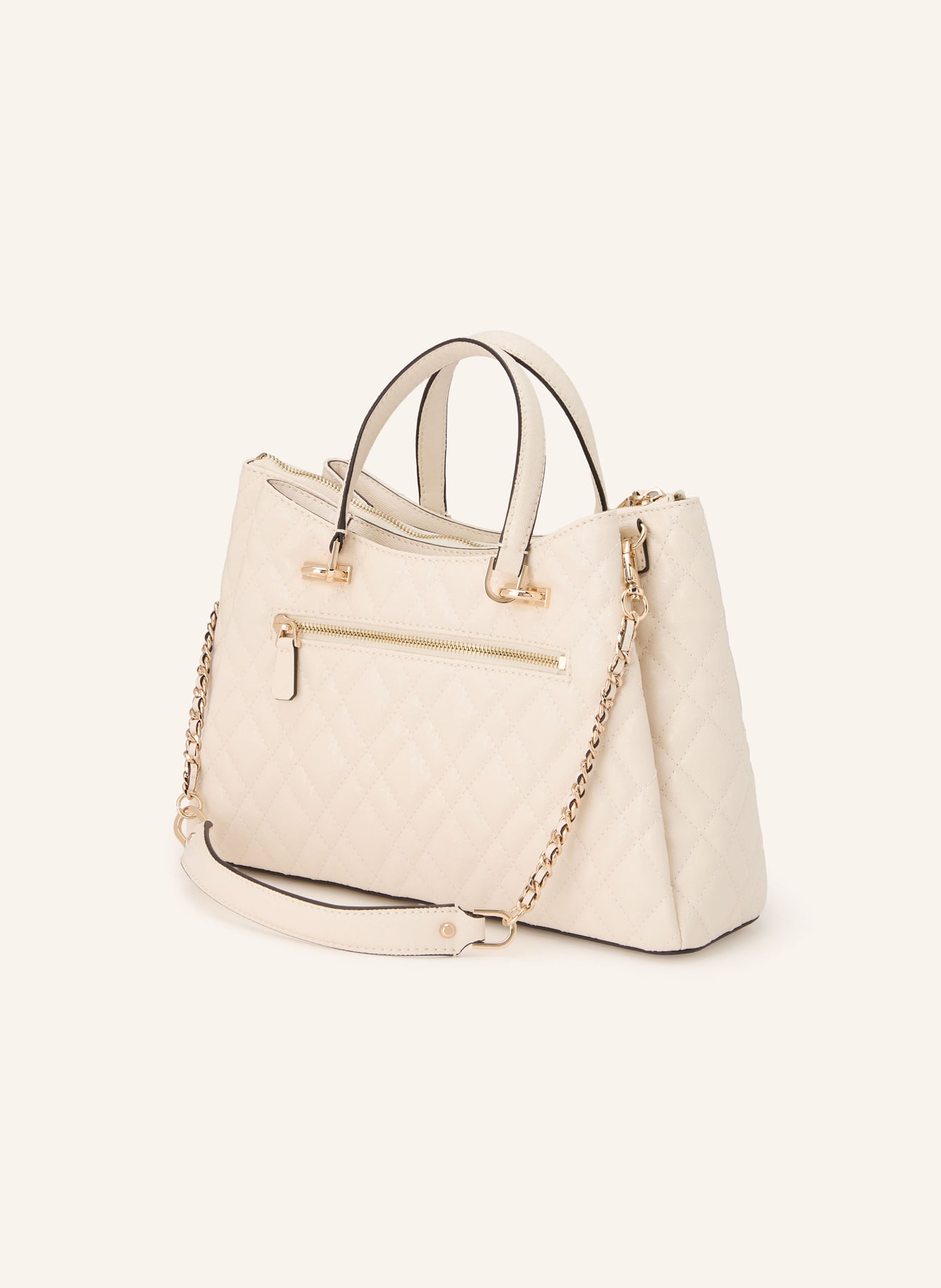 GUESS Torebka ISEMAY: KREMOWY