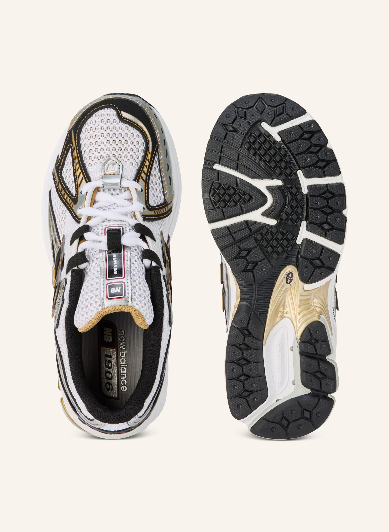 new balance Teniska 1906: BÍLÁ / ZLATÁ / ČERNÁ