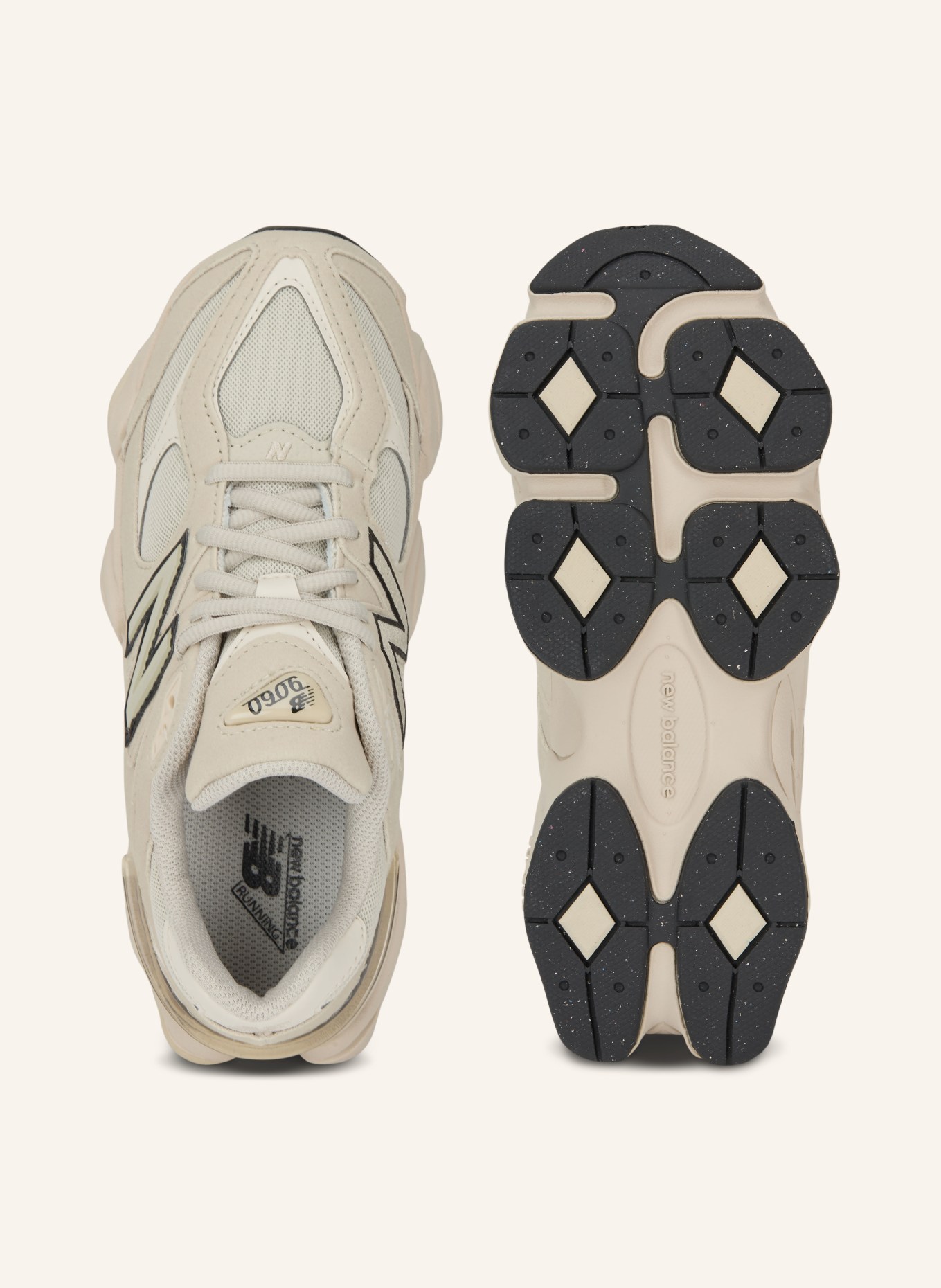 new balance Sneaker 9060: GRAU / HELLGRAU