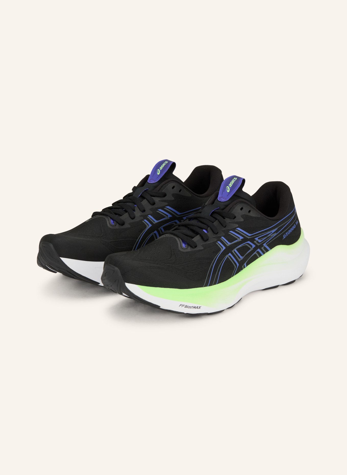 ASICS Laufschuhe GT-2000 14: SCHWARZ / BLAU