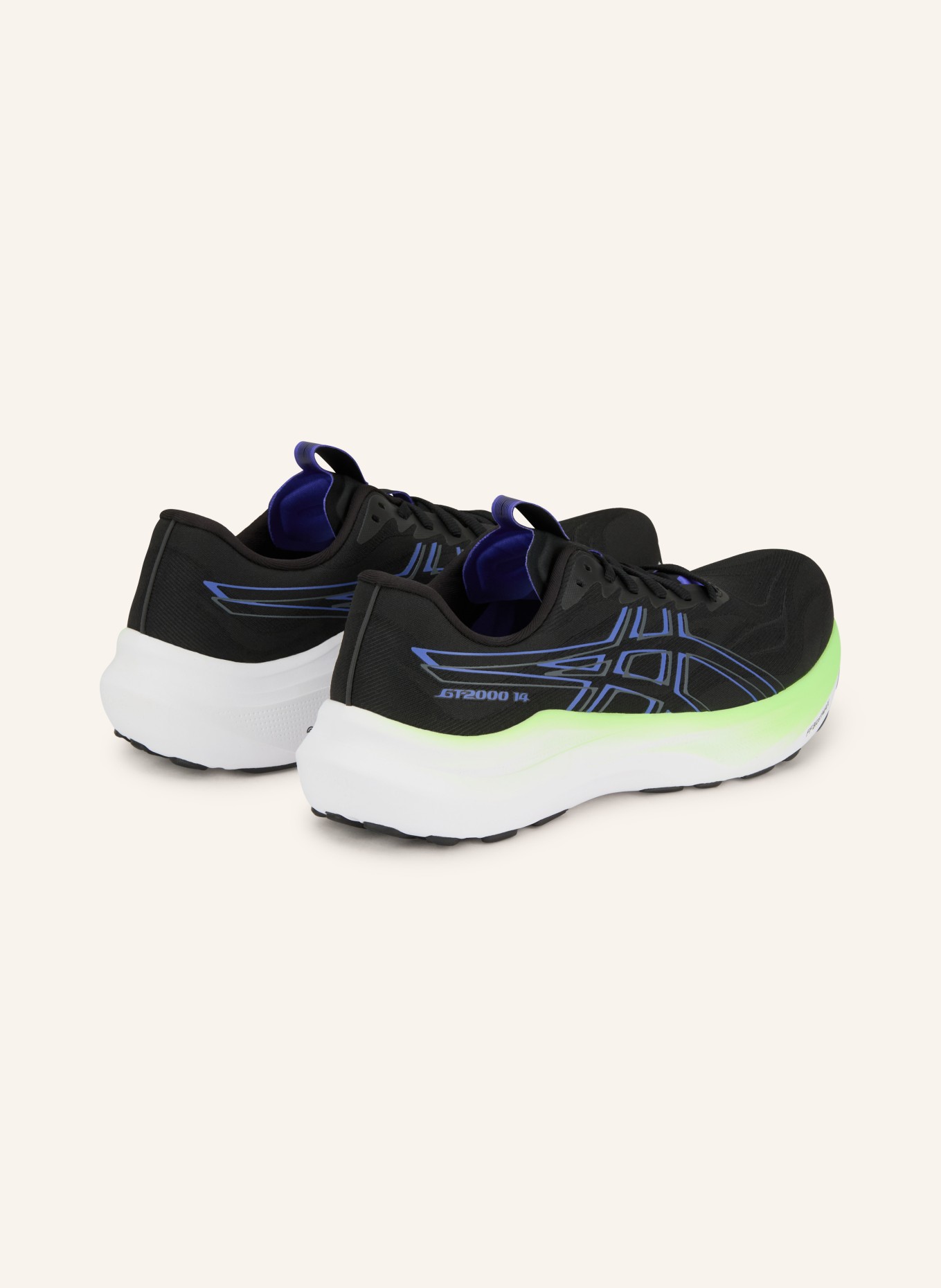 ASICS Laufschuhe GT-2000 14: SCHWARZ / BLAU