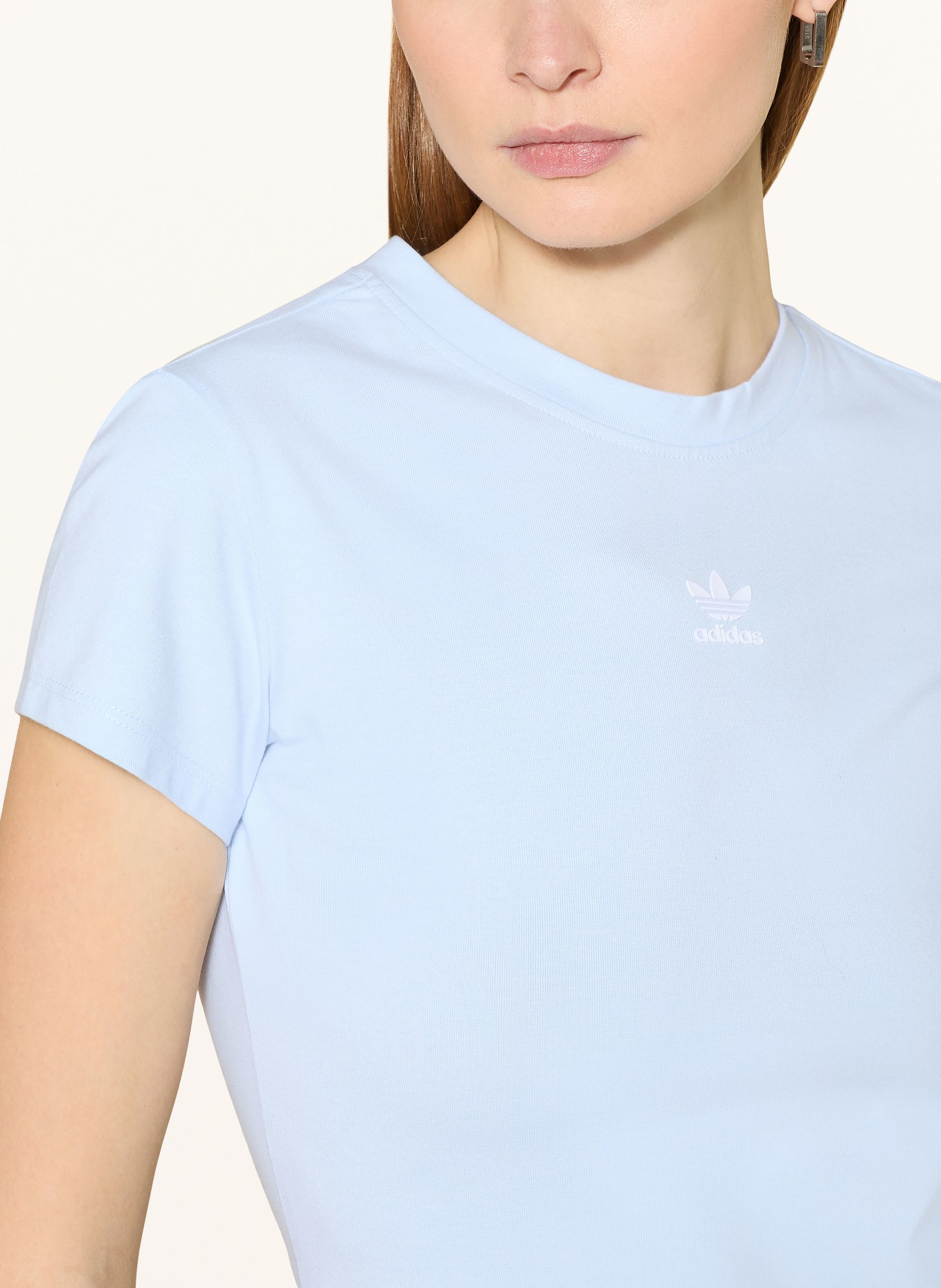 adidas Originals ESSENTIALS T-shirt: LIGHT BLUE