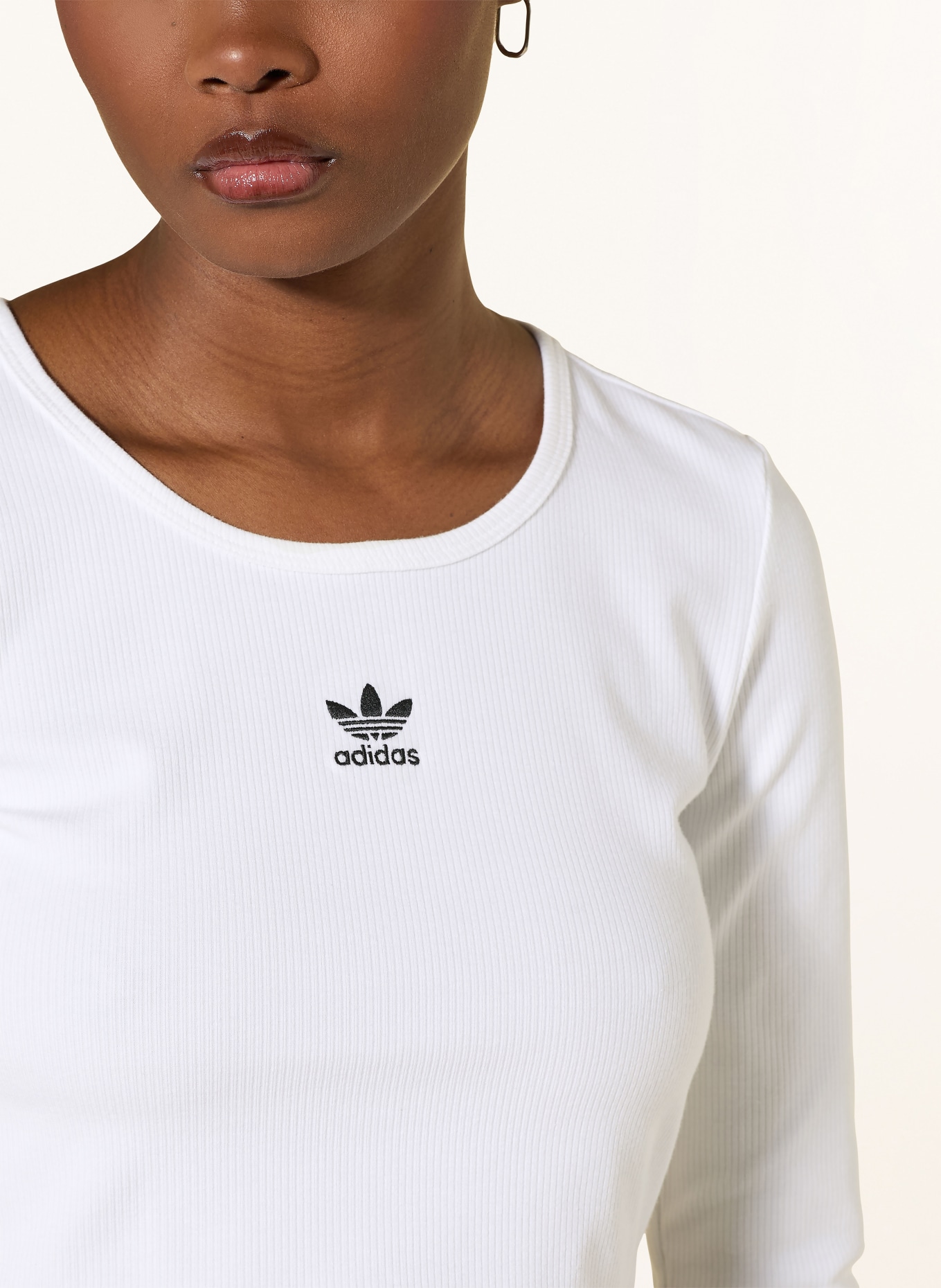 adidas Originals Krótka koszulka: BIAŁY