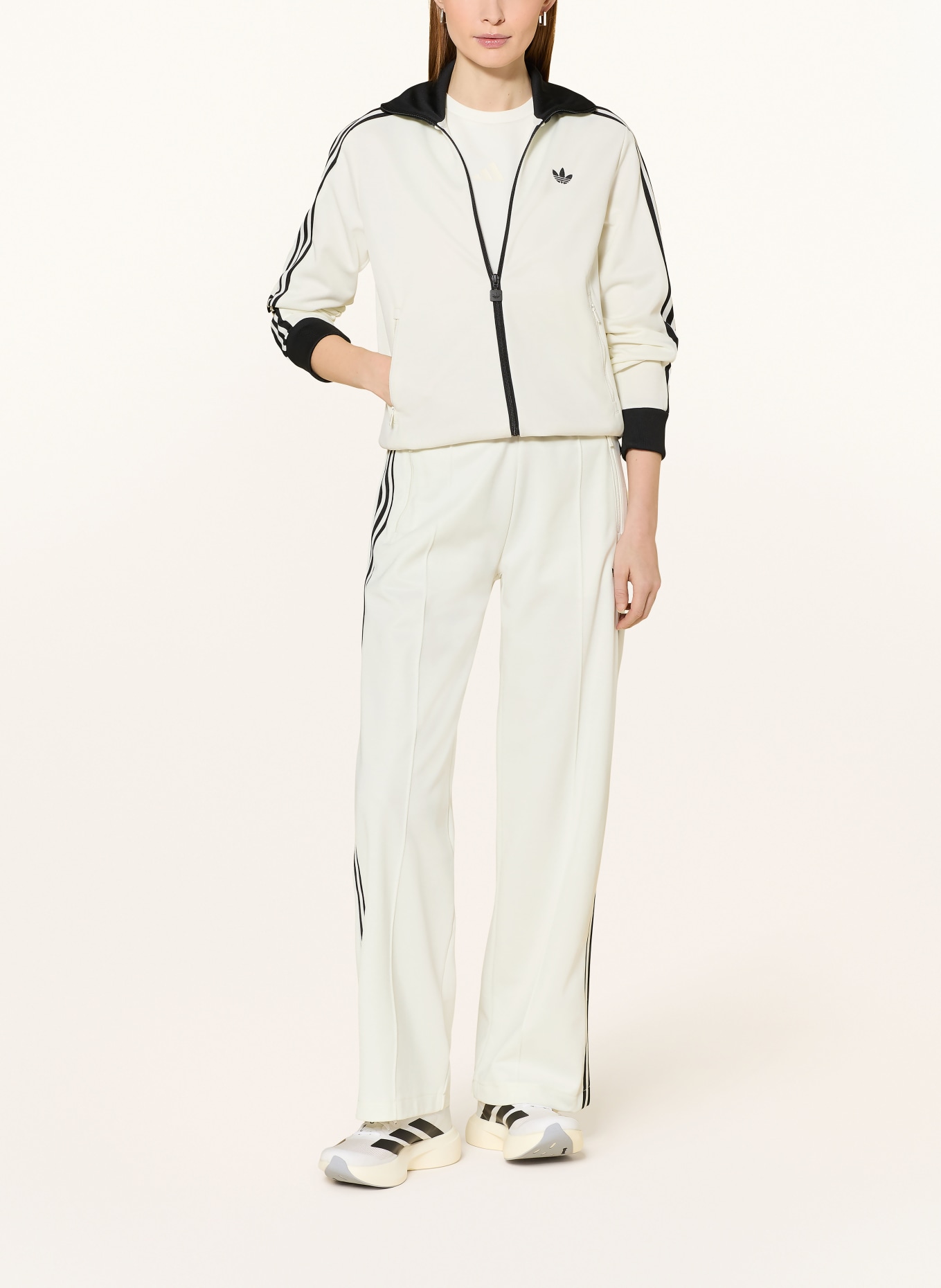 adidas Originals CLASSIC TRACK TOP training jacket: CREAM / BLACK