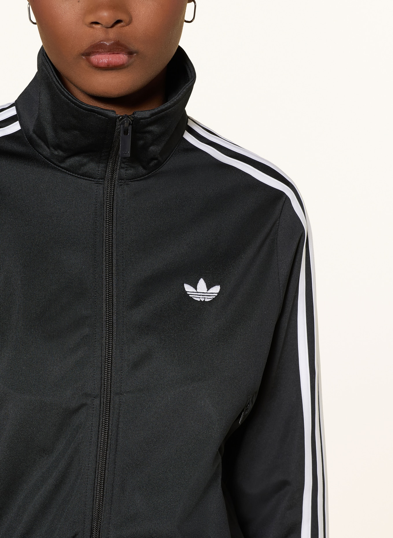 adidas Originals FIREBIRD CLASSIC Sweat Jacket: BLACK / WHITE