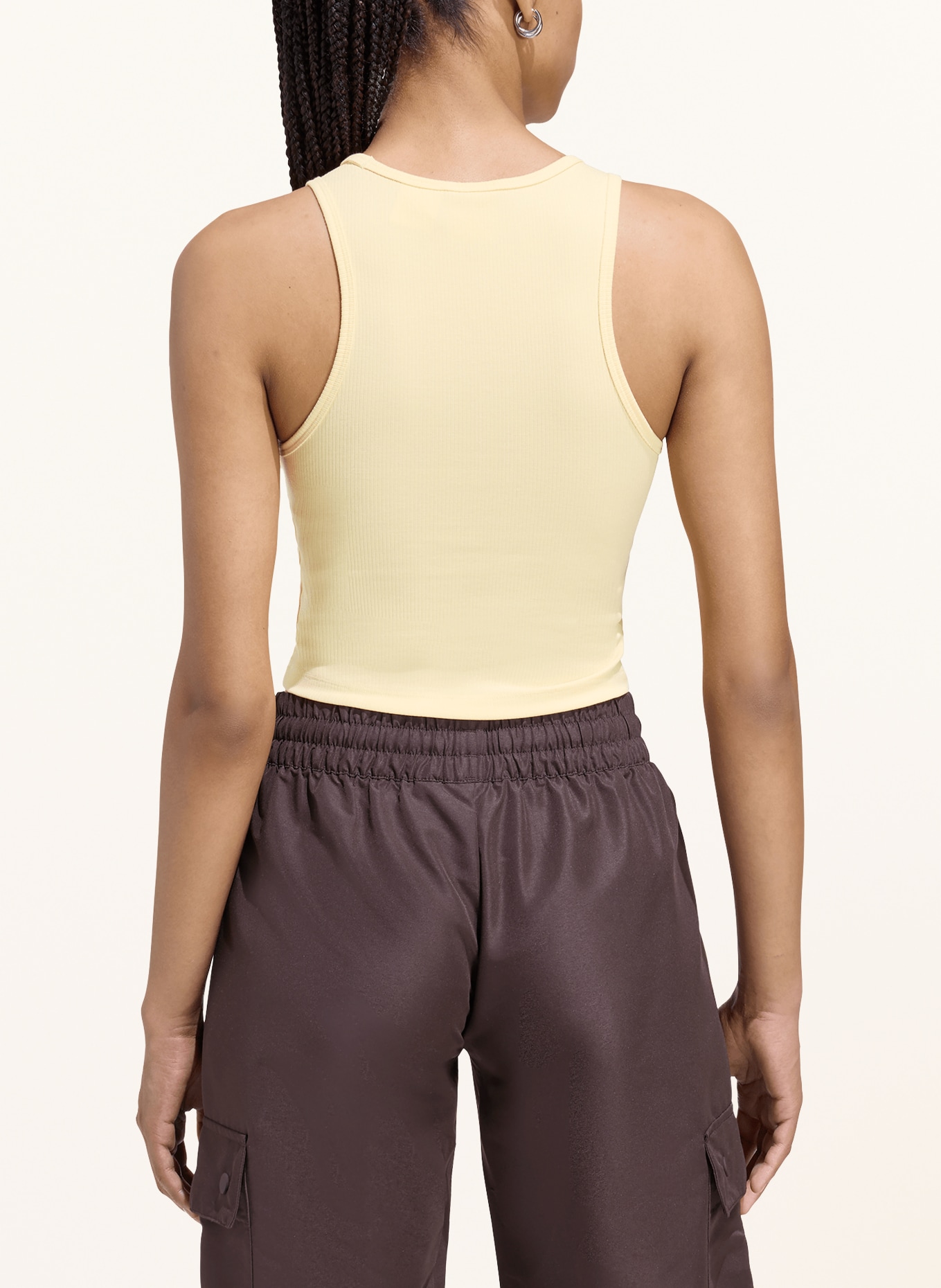 adidas Originals Cropped-Top ESSENTIALS: HELLGELB