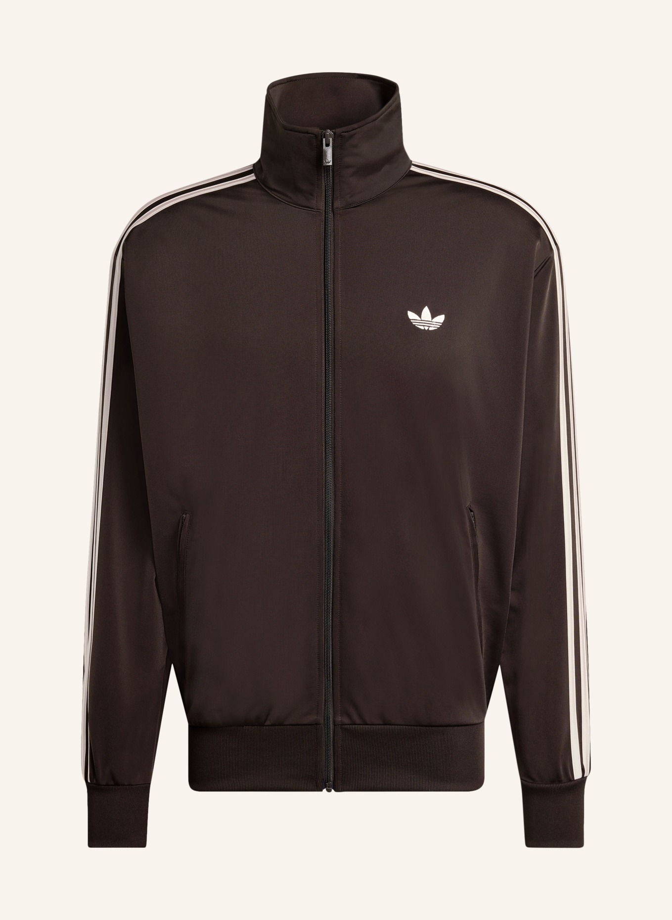 adidas Originals Trainingsjacke FIREBIRD: DUNKELBRAUN / ROSÉ