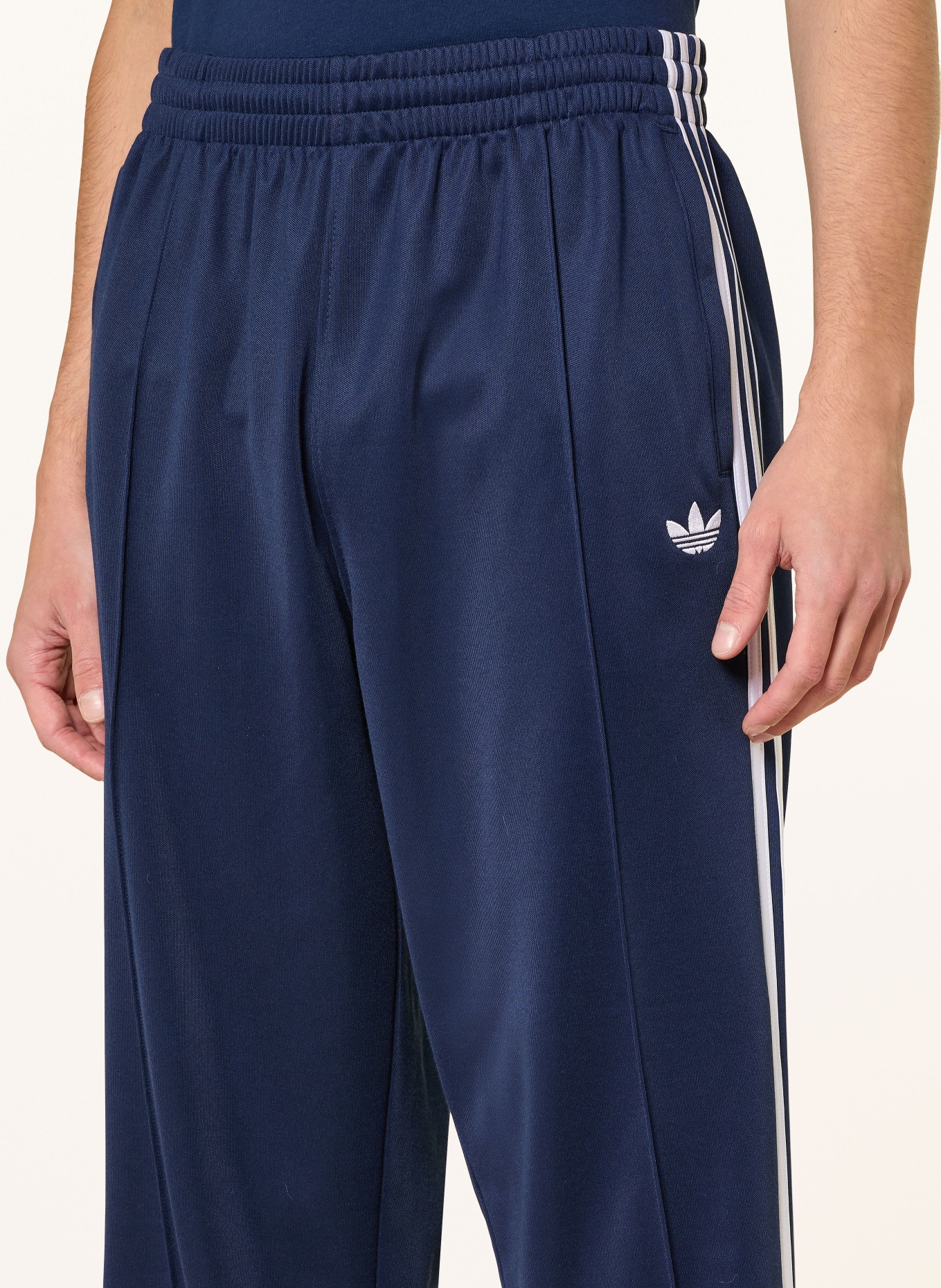 adidas Originals Tepláky: TMAVĚ MODRÁ / BÍLÁ