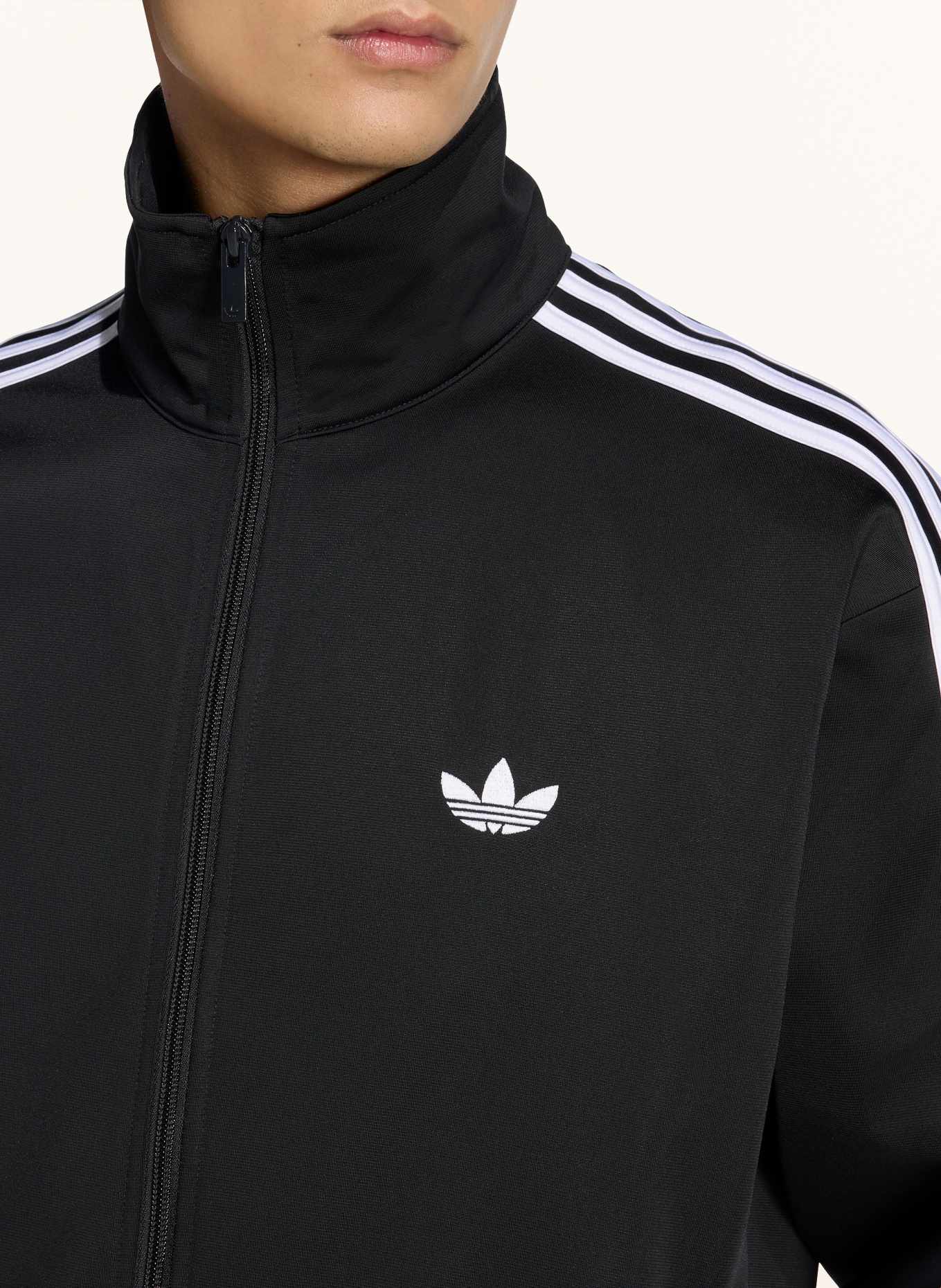 adidas Originals Trainingsjacke FIREBIRD: SCHWARZ / WEISS