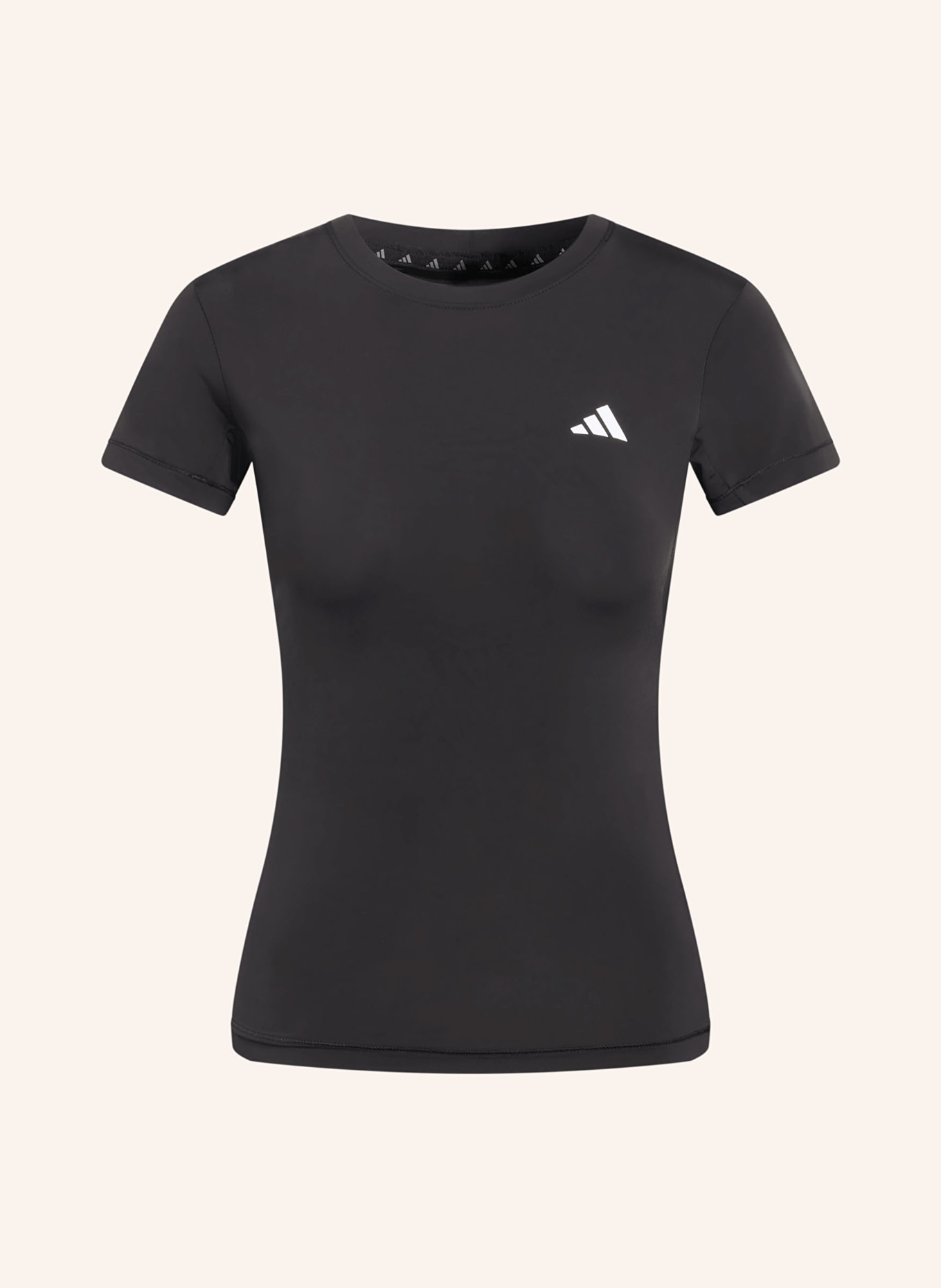 adidas T-Shirt POWER ESSENTIAL: SCHWARZ