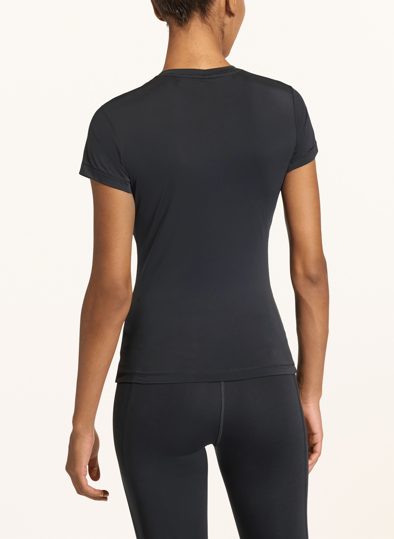 adidas T-Shirt POWER ESSENTIAL: SCHWARZ