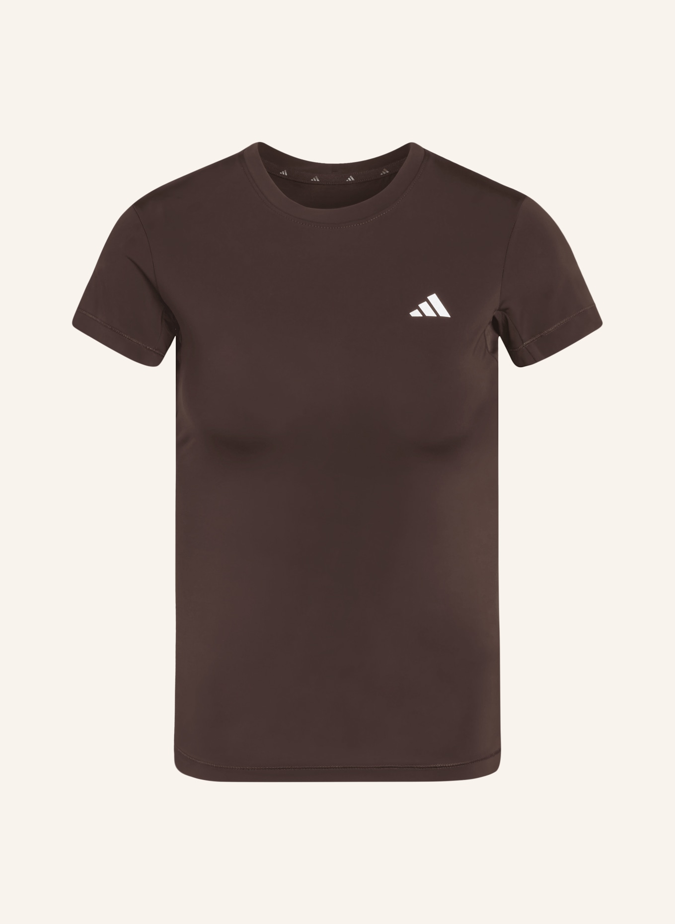 adidas T-Shirt POWER ESSENTIALS: DUNKELBRAUN