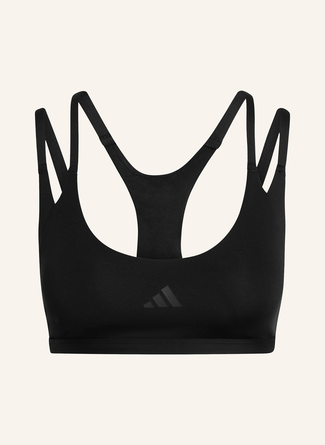 adidas Sport-BH OPTIME: SCHWARZ