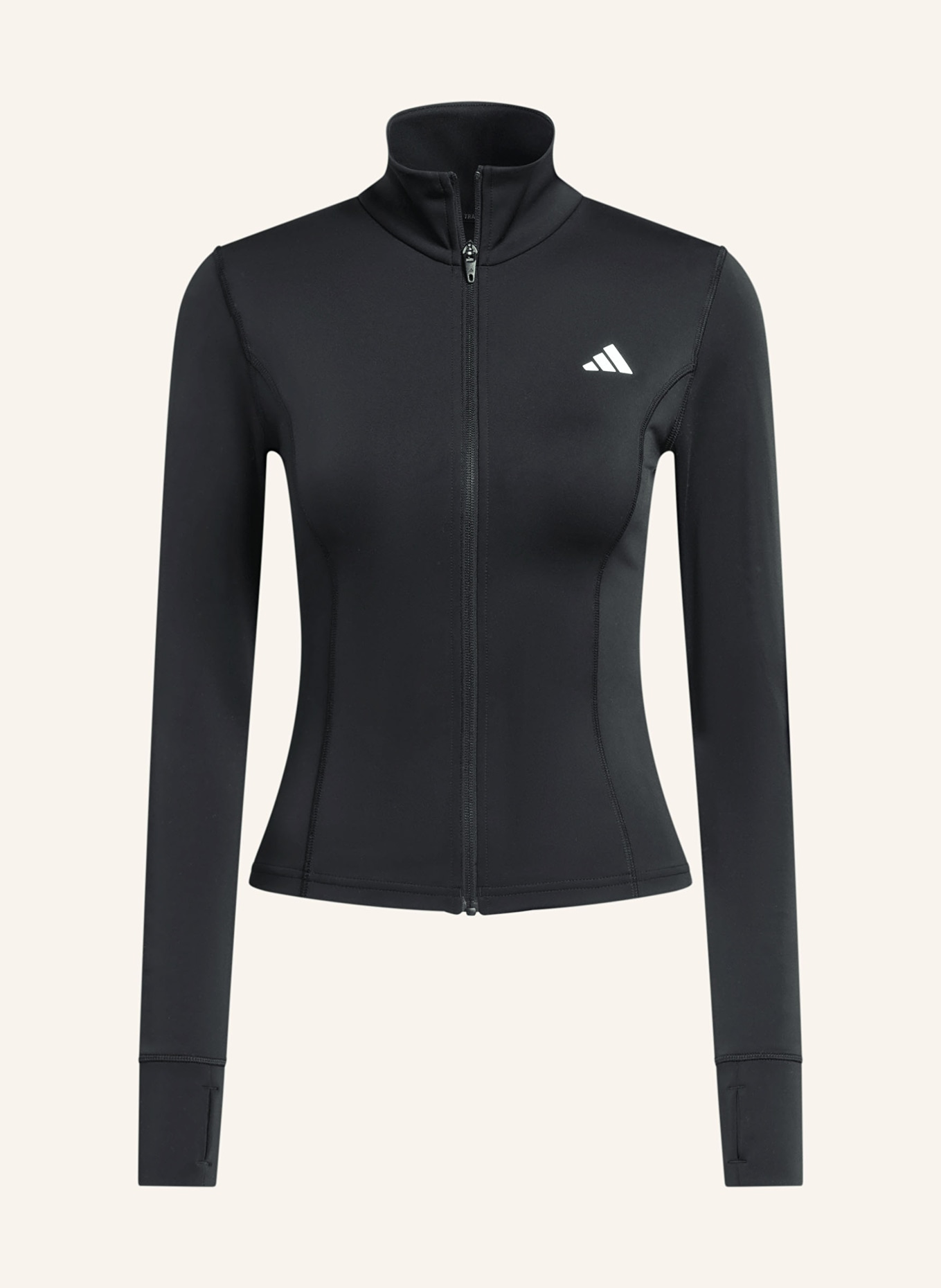 adidas Sweatjacke OPTIME ESSENTIALS: SCHWARZ