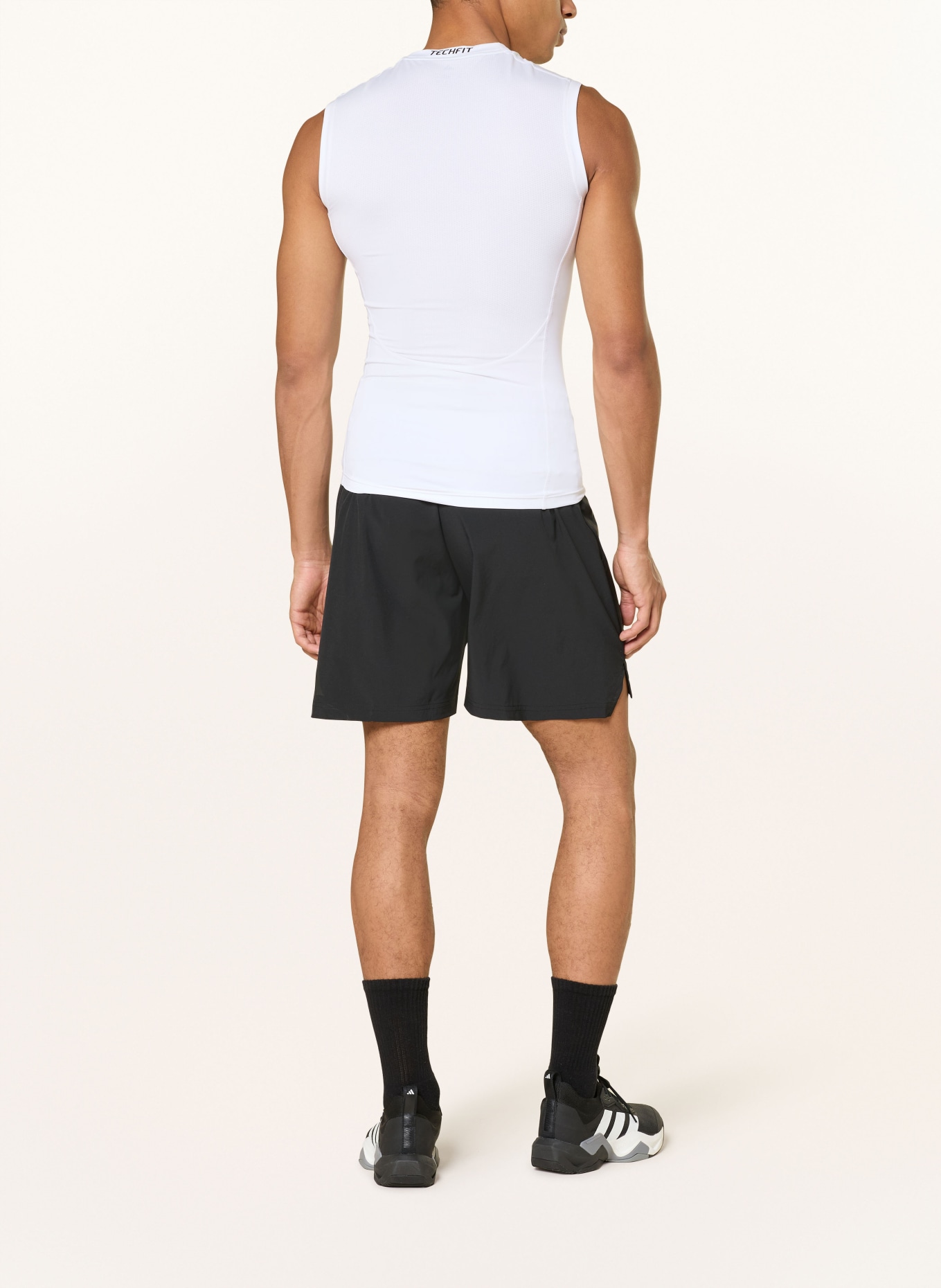 adidas Functional TECHFIT COMPRESSION: WHITE
