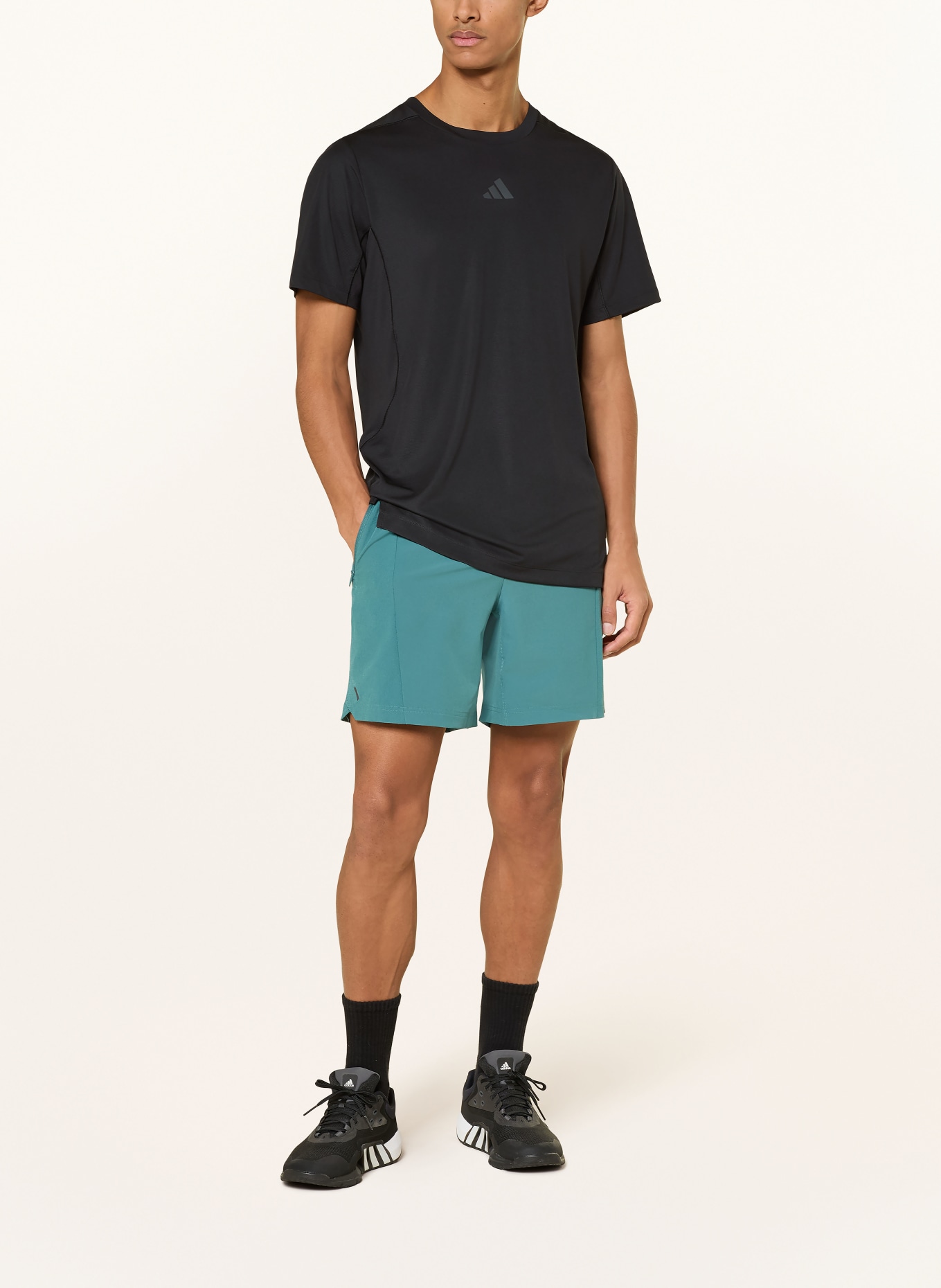 adidas T-shirt D4T POWER: BLACK