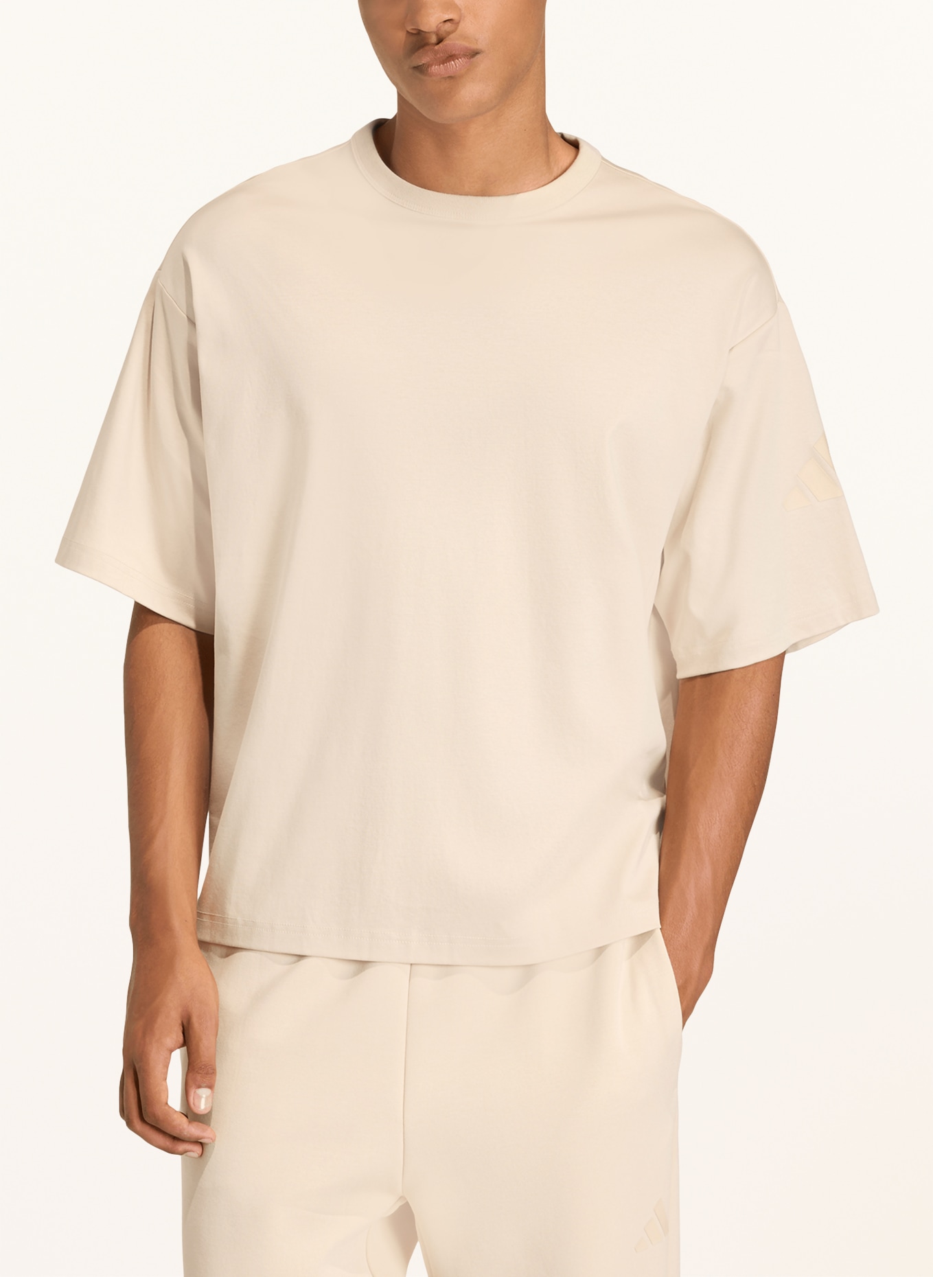 adidas T-Shirt SOFT LUX: CREME