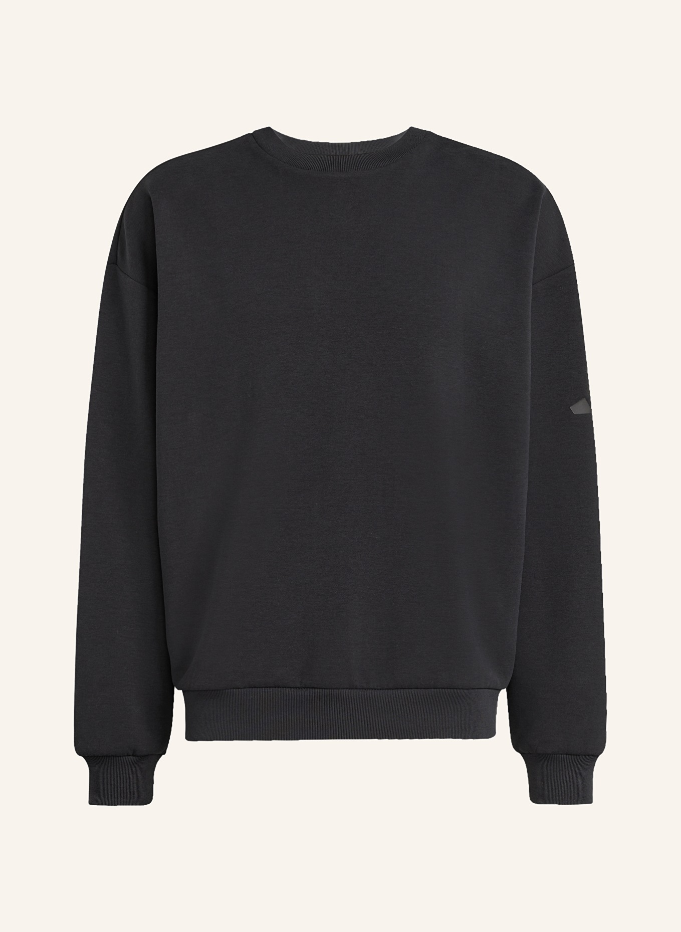 adidas Sweatshirt SOFT LUX: SCHWARZ