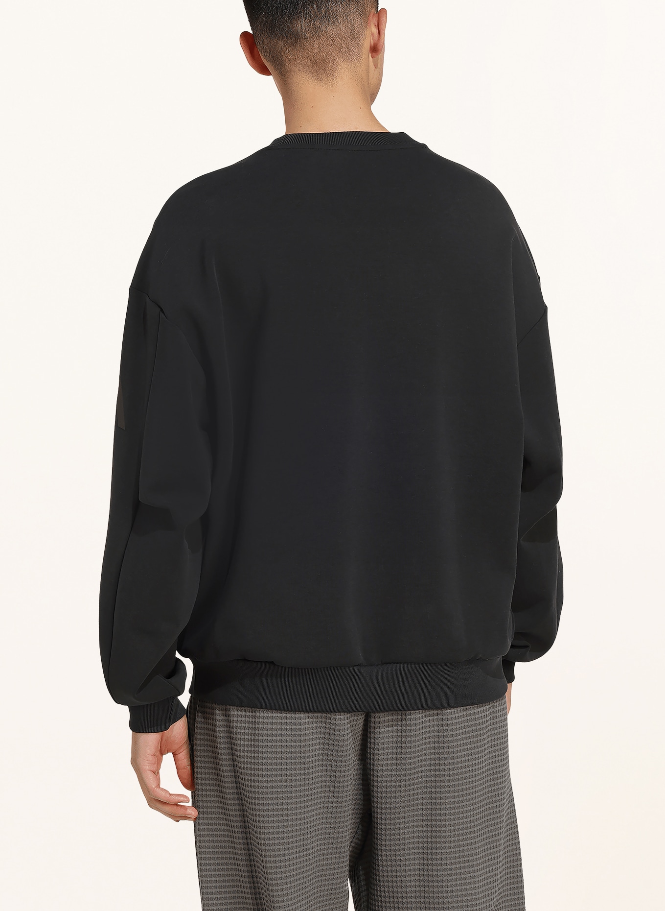 adidas Sweatshirt SOFT LUX: SCHWARZ