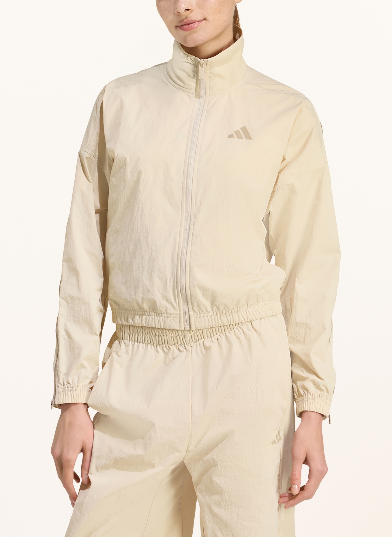 adidas Trainingsjacke CITY TECH: BEIGE