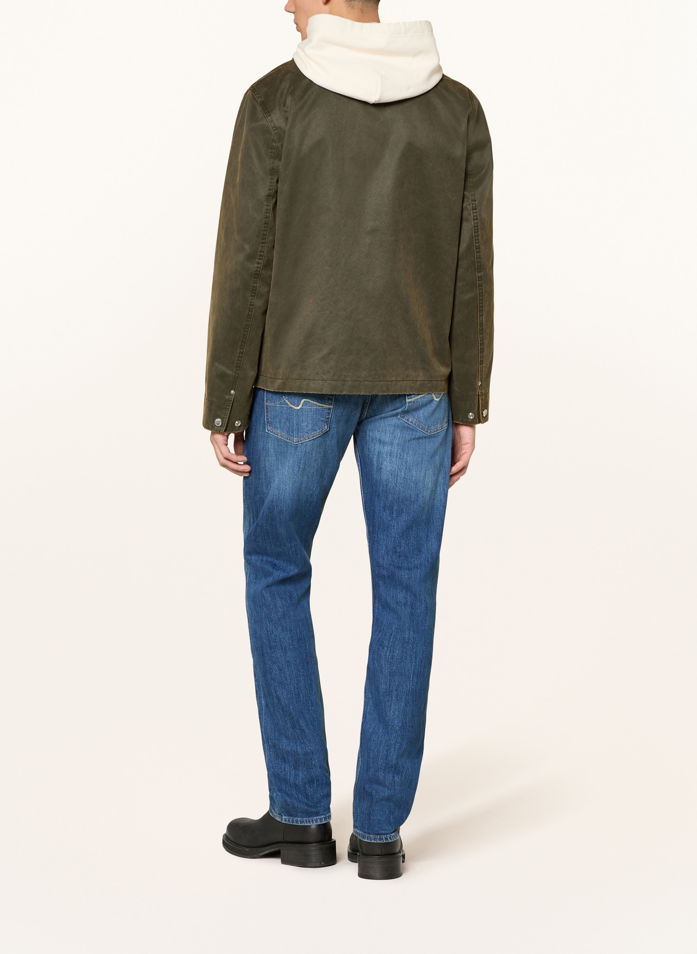 7 for all mankind Dżinsy THE STRAIGHT Straight Fit: 1XZ Mid Blue