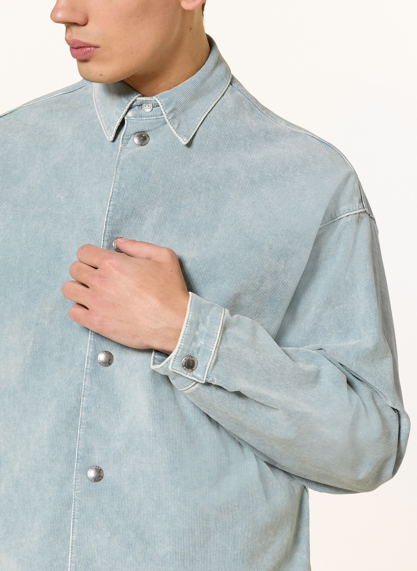 7 for all mankind Cord overjacket CLOVER: LIGHT BLUE