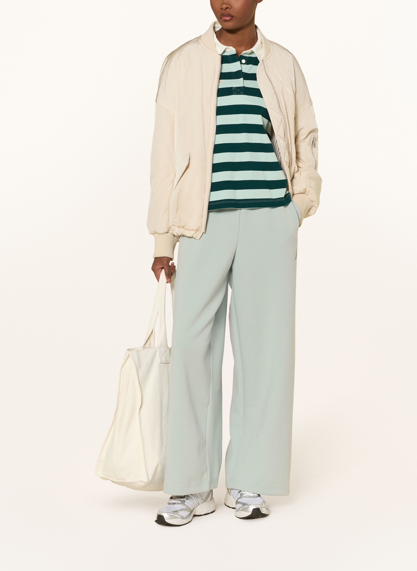 adidas Tepláky SOFT LUX: MÁTOVÁ