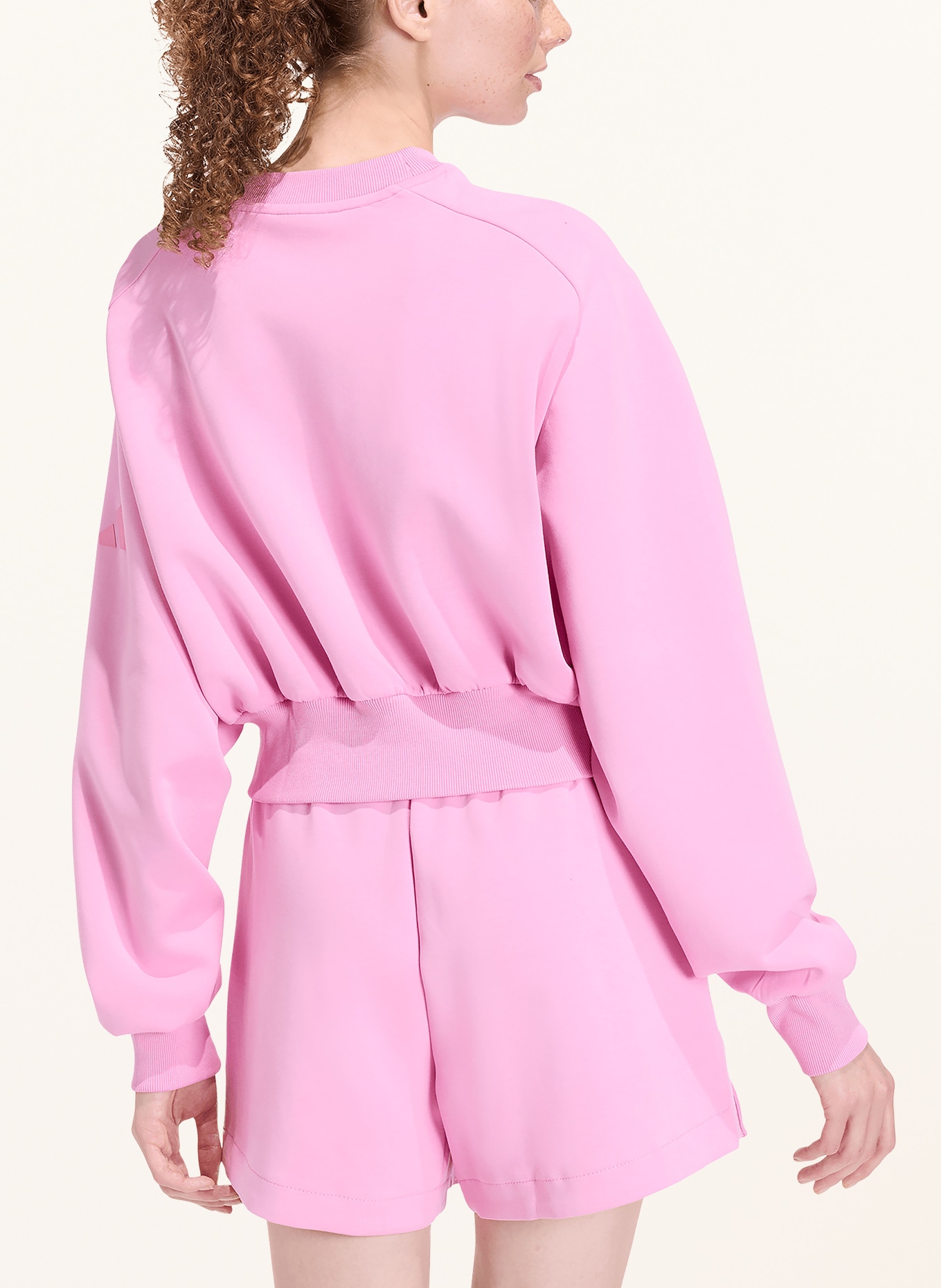 adidas Cropped-Sweatshirt ALL SZN: ROSA