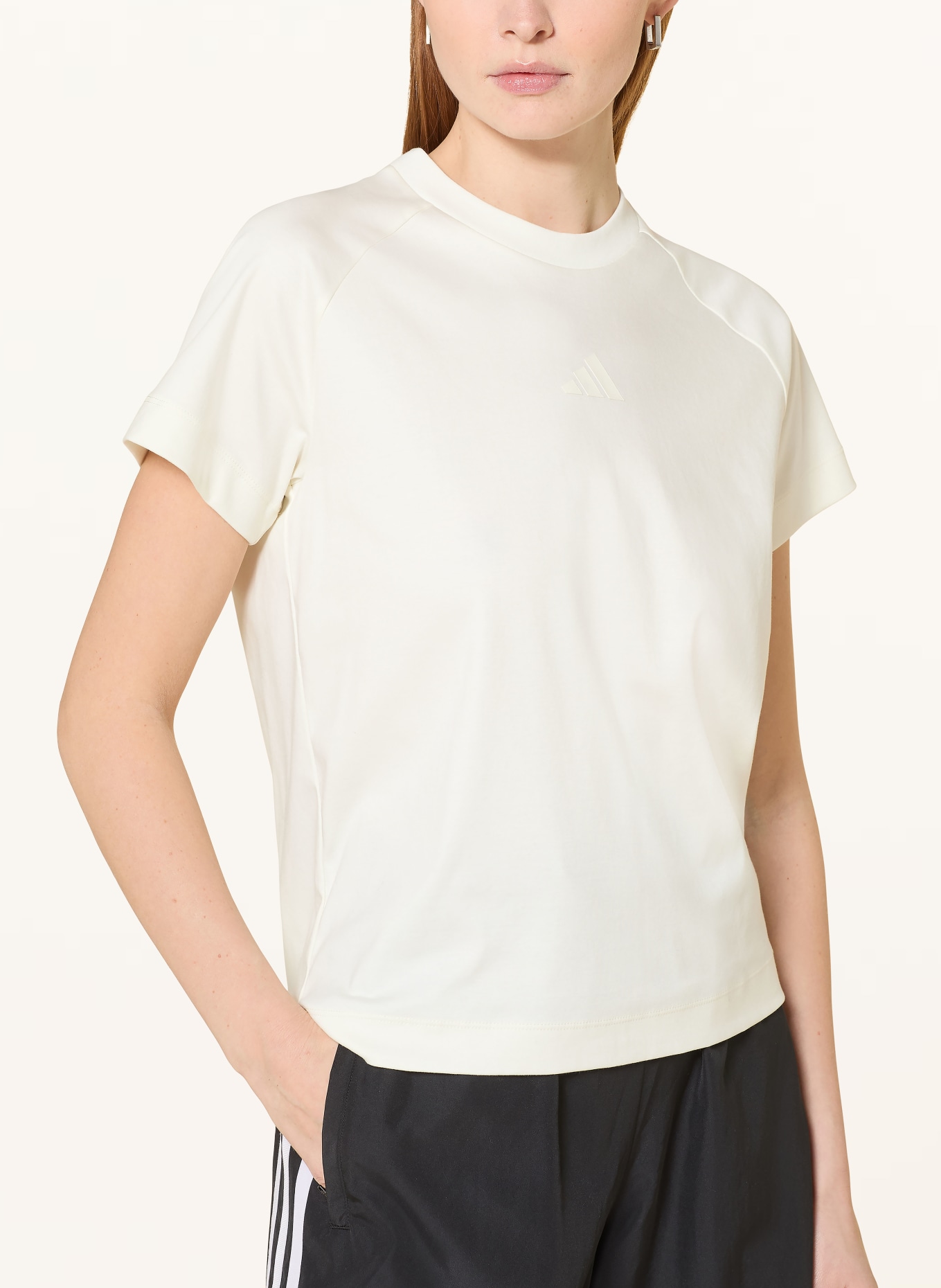adidas SOFT LUX T-shirt: ECRU
