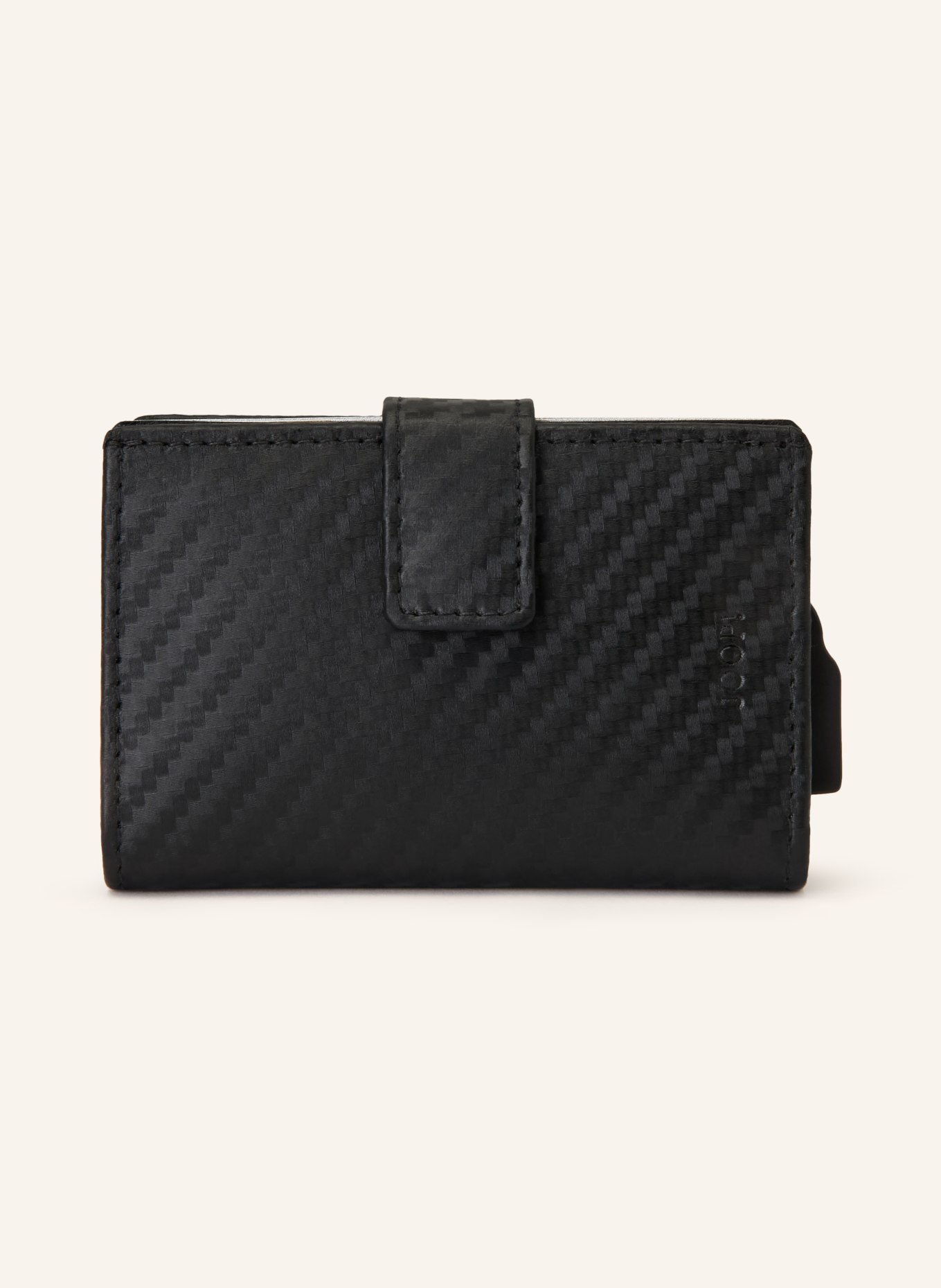 JOOP! Kartenetui VOLTERRA C-ONE E-CAGE: SCHWARZ