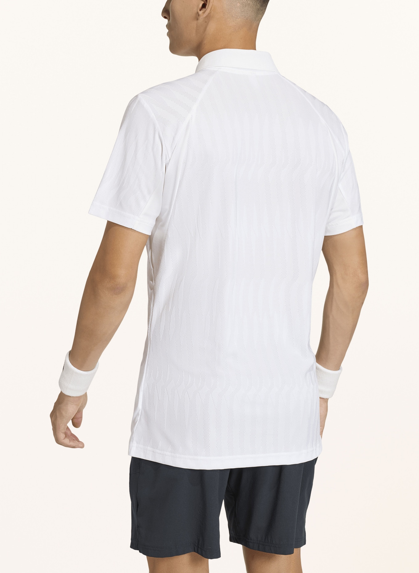 adidas Funktions-Poloshirt FREELIFT: WEISS