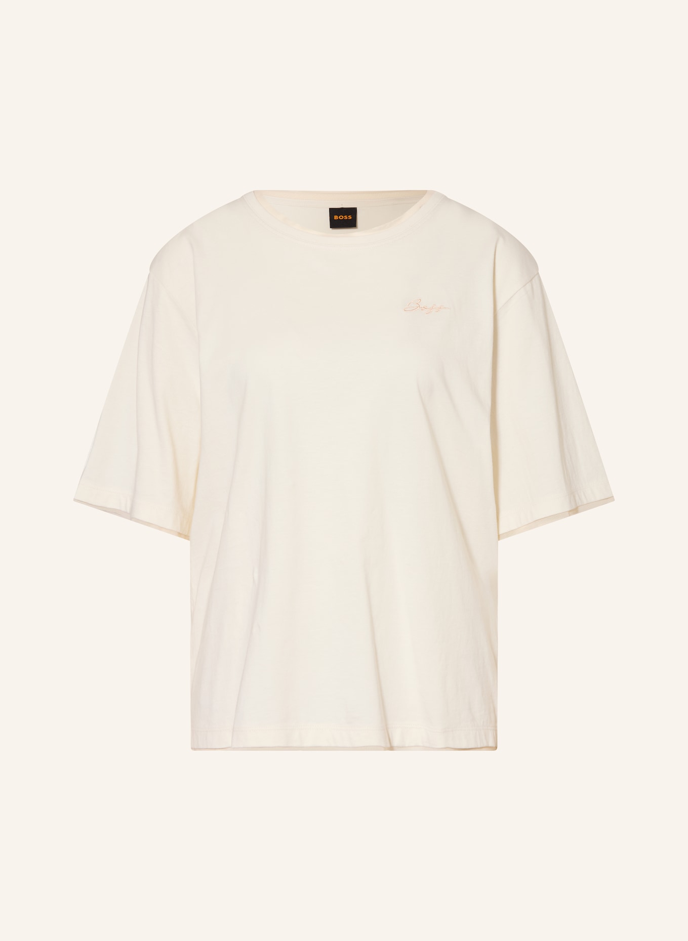 BOSS T-Shirt EPLIETE: CREME