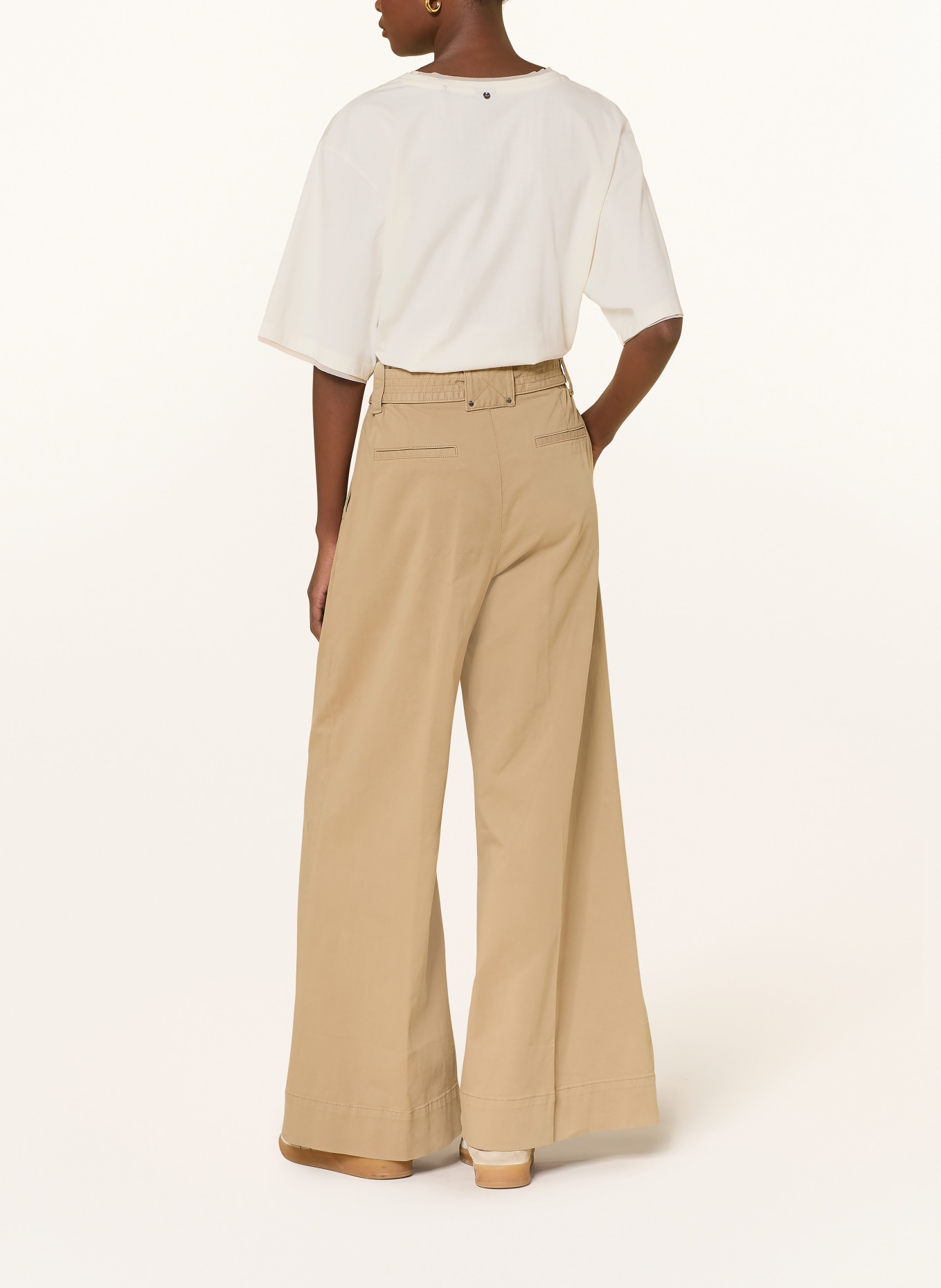 BOSS T-Shirt EPLIETE: CREME