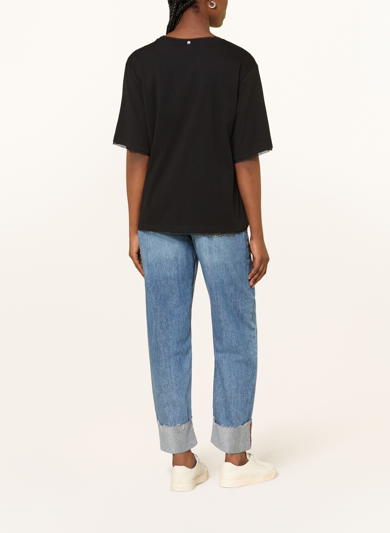 BOSS T-Shirt EPLIETE: SCHWARZ