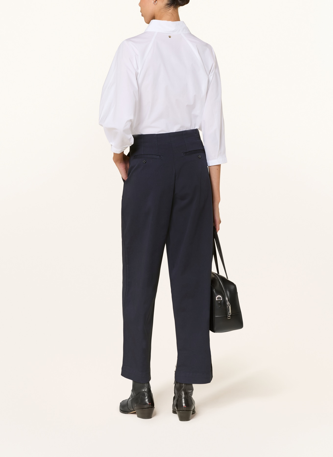 BOSS Chino TAQUINA: DUNKELBLAU