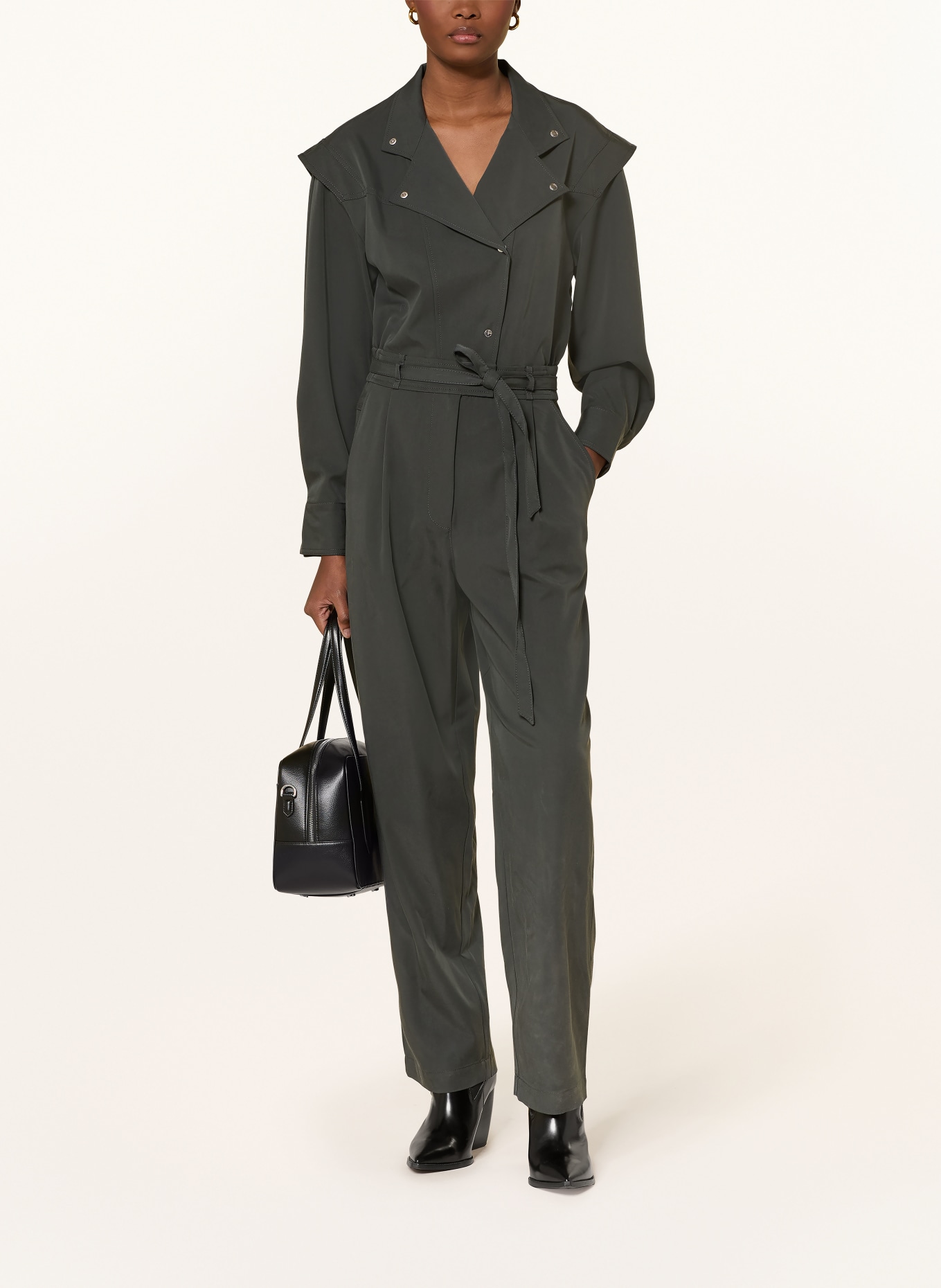 BOSS Jumpsuit DARIMA: DUNKELGRAU