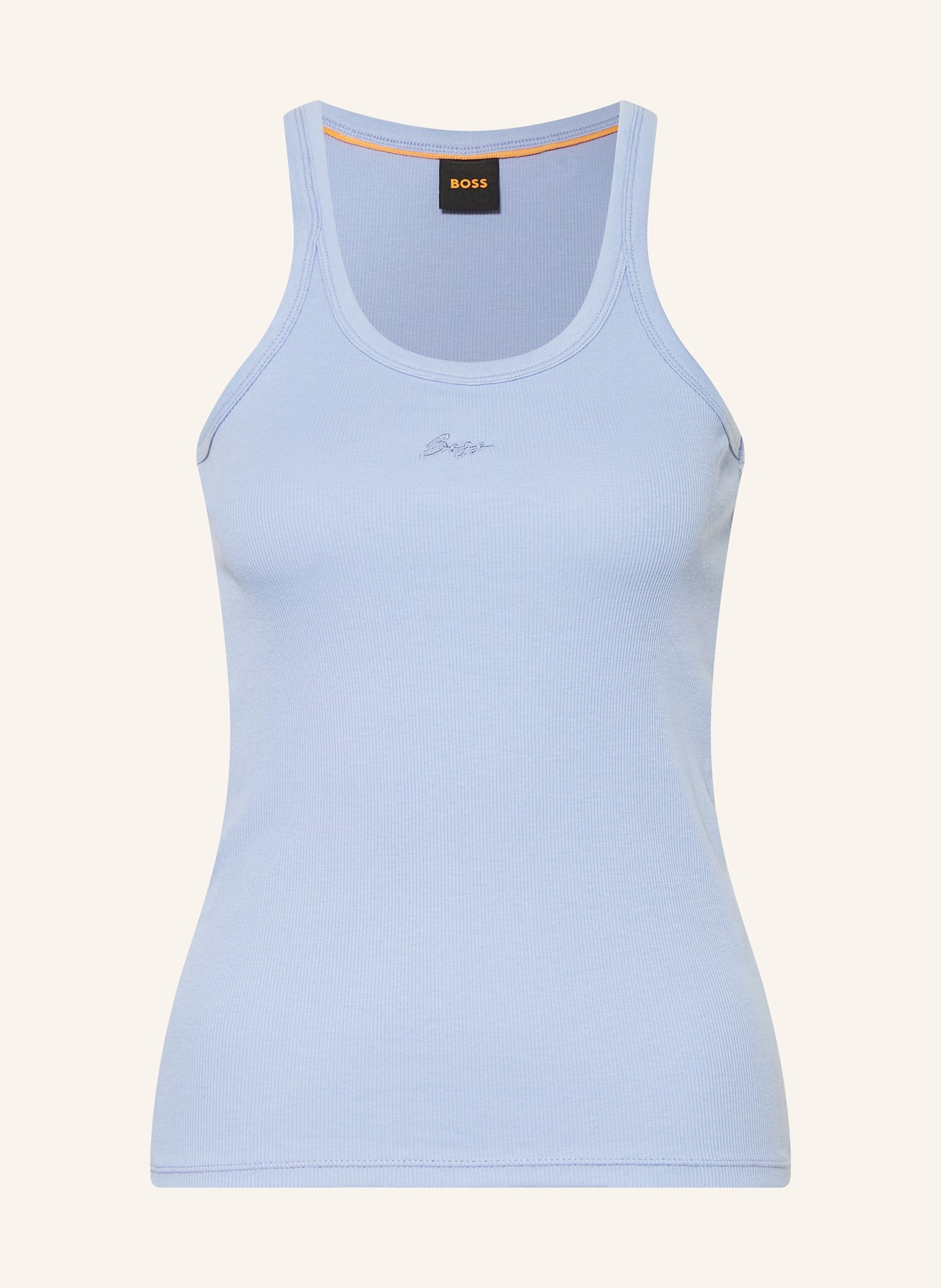 BOSS Top EPETITE: HELLBLAU