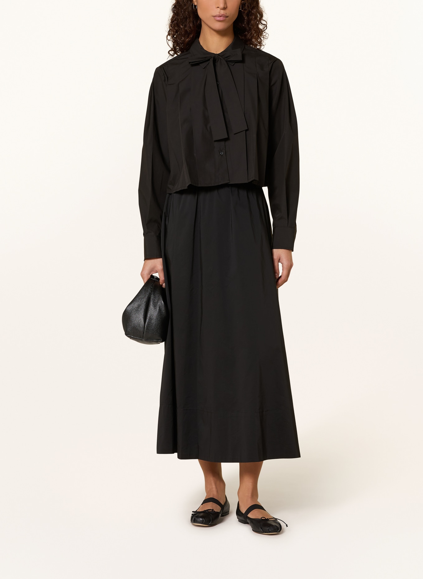 Y.A.S. Schluppenbluse: SCHWARZ