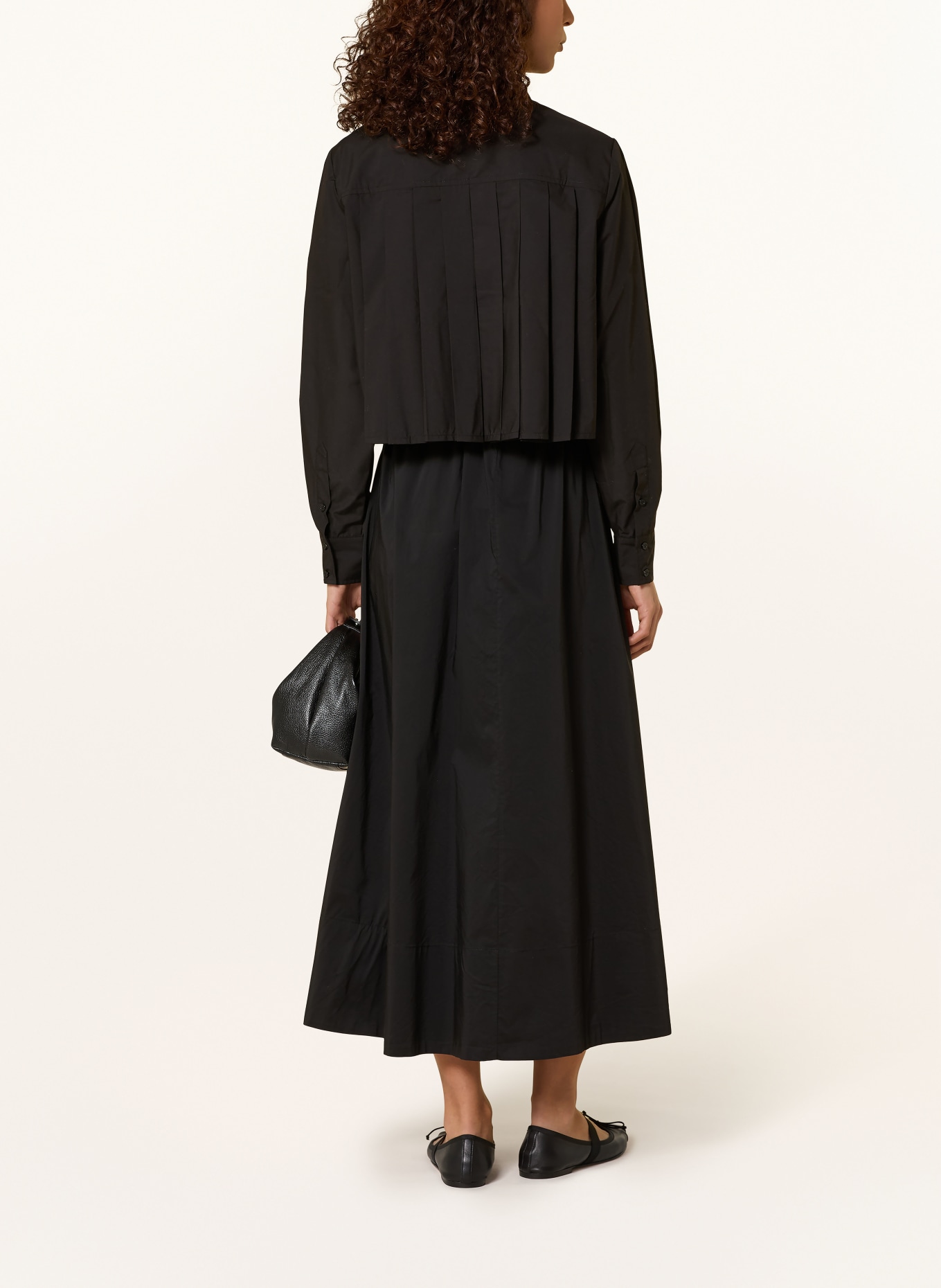 Y.A.S. Schluppenbluse: SCHWARZ