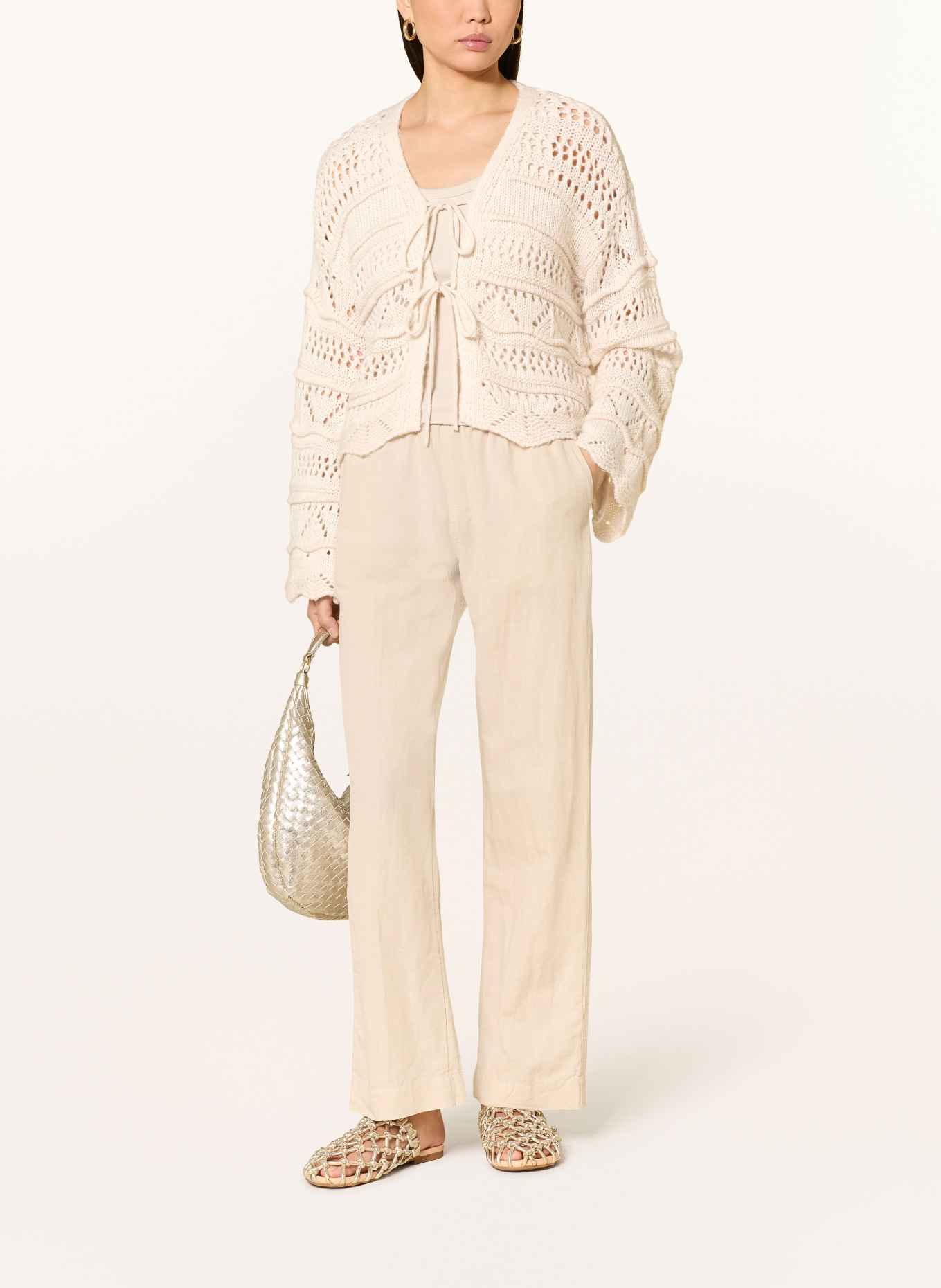 Y.A.S. cardigan: ECRU