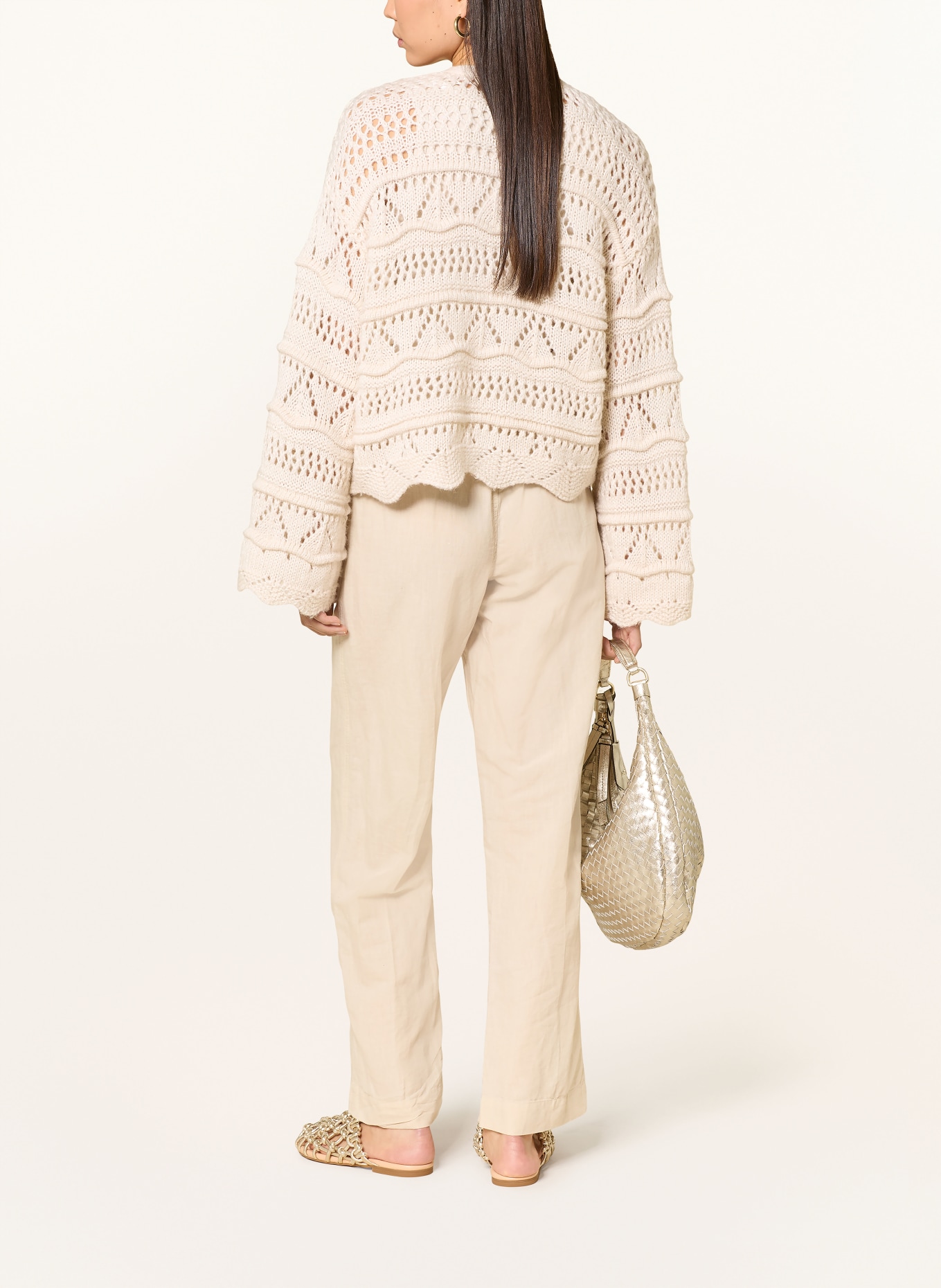 Y.A.S. cardigan: ECRU