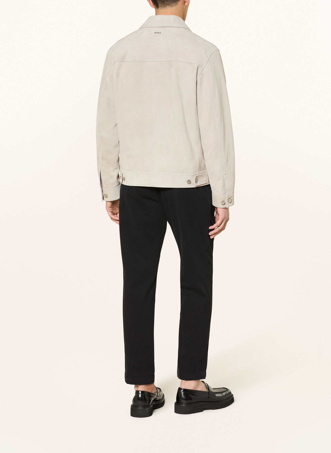 BOSS Chino Tapered Fit: SCHWARZ