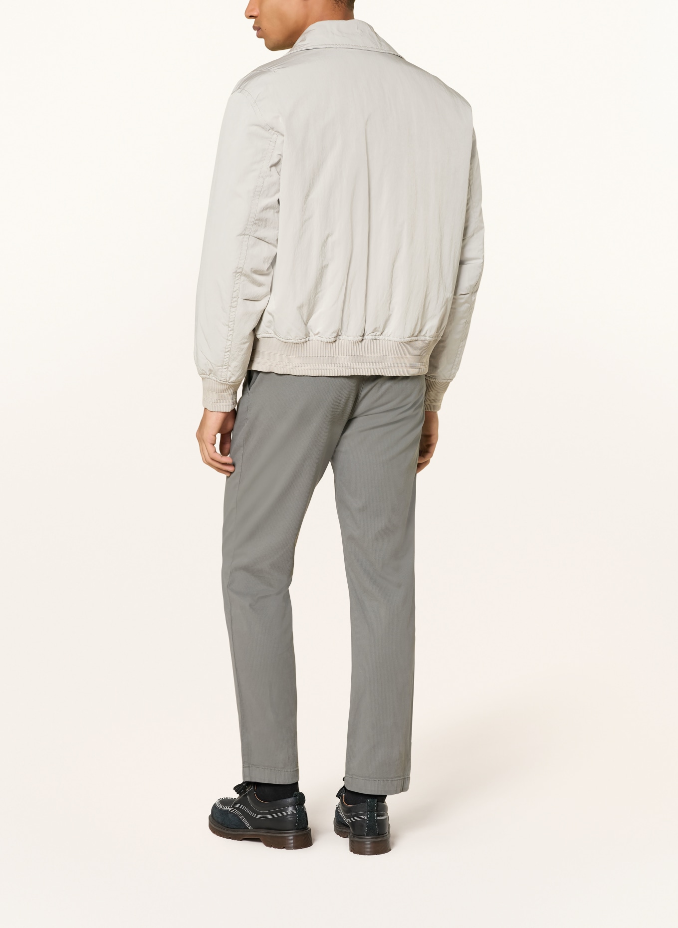 BOSS Chino Tapered Fit: GRAU