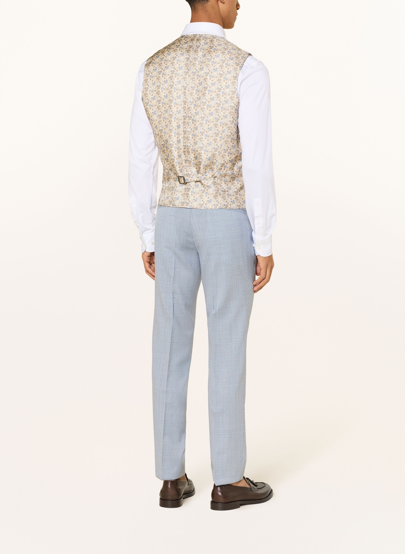 CG - CLUB of GENTS Pantalon de costume CG PACO Slim Fit: 61 HELLBLAU